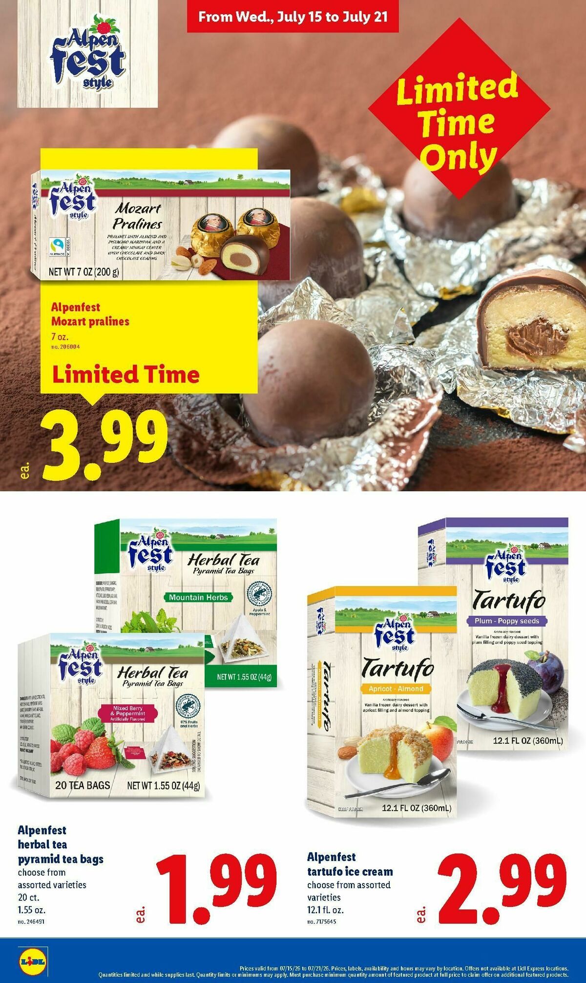 LIDL Weekly Ad from July 15