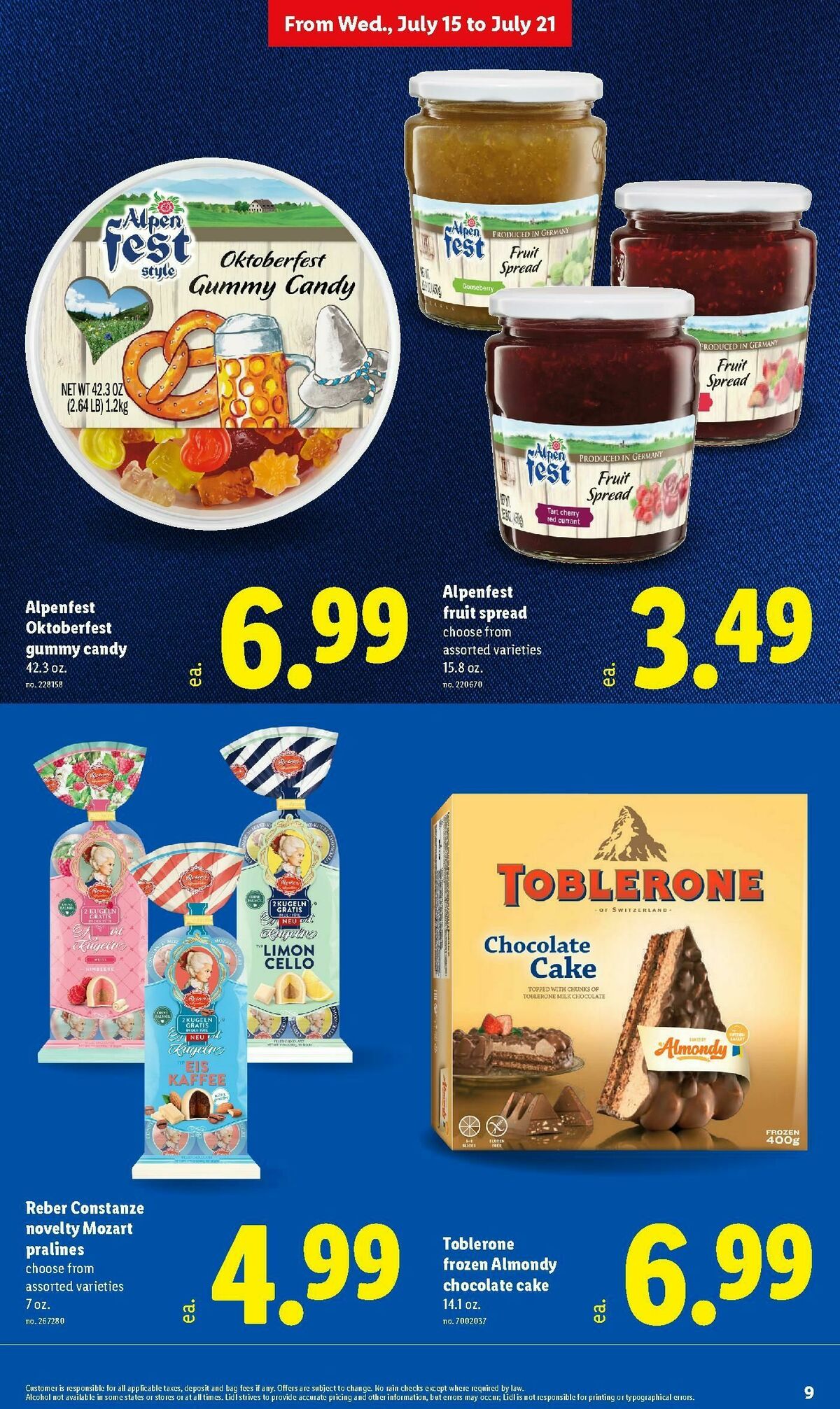 LIDL Weekly Ad from July 15