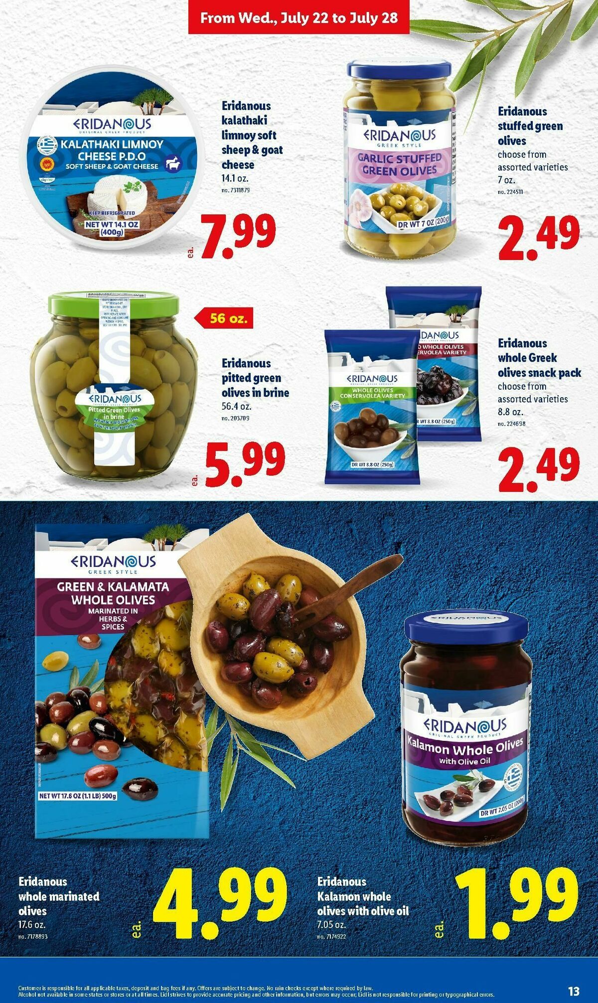 LIDL Weekly Ad from July 22