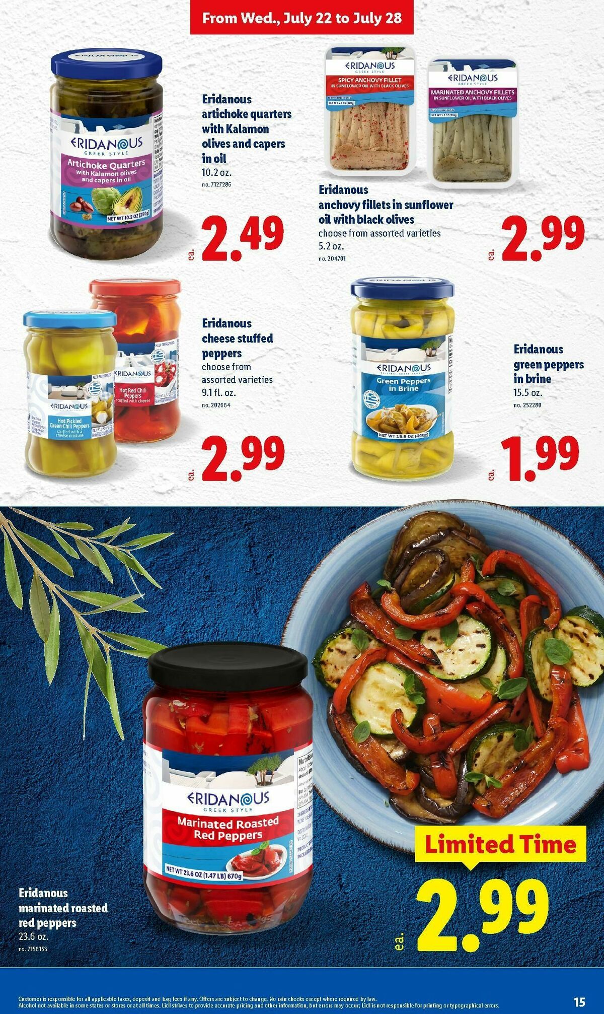 LIDL Weekly Ad from July 22