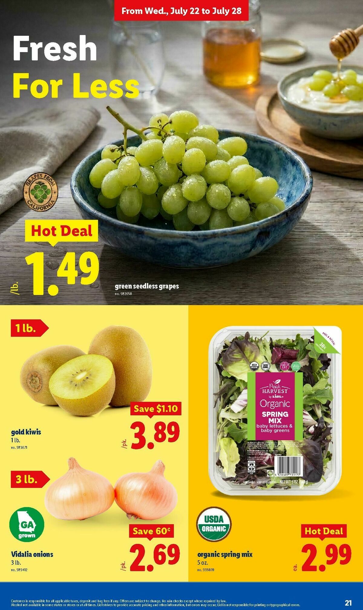 LIDL Weekly Ad from July 22