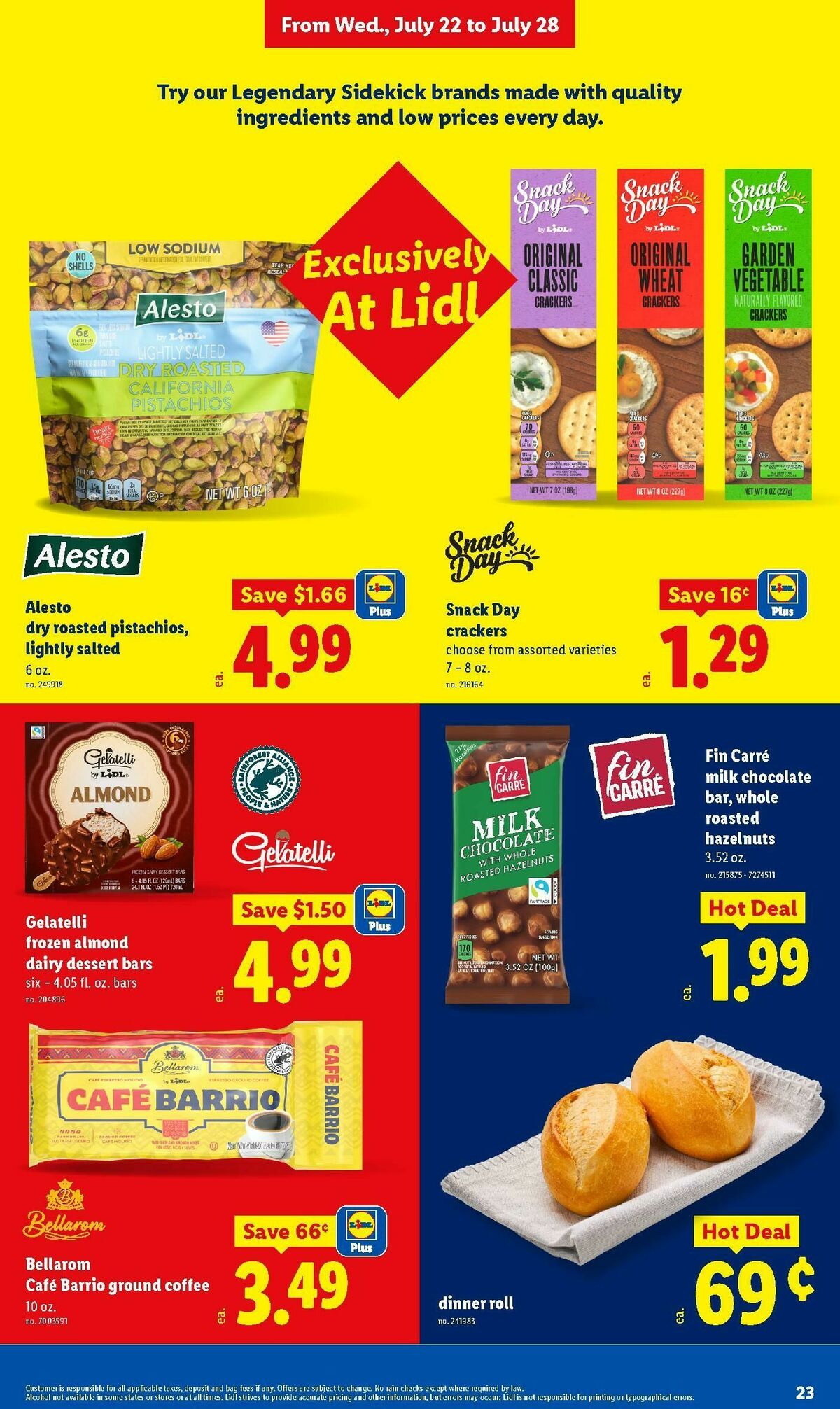 LIDL Weekly Ad from July 22