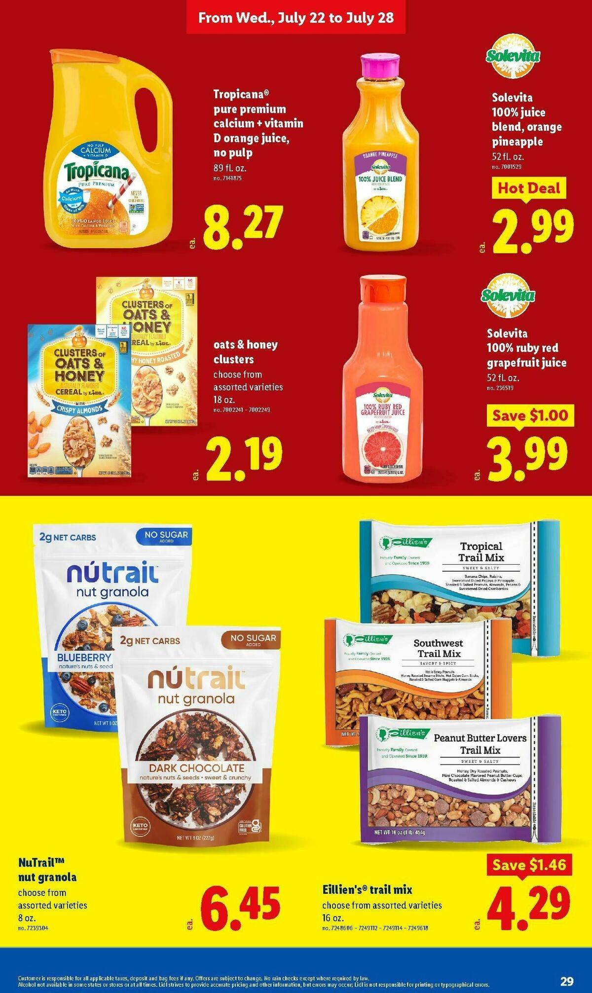 LIDL Weekly Ad from July 22