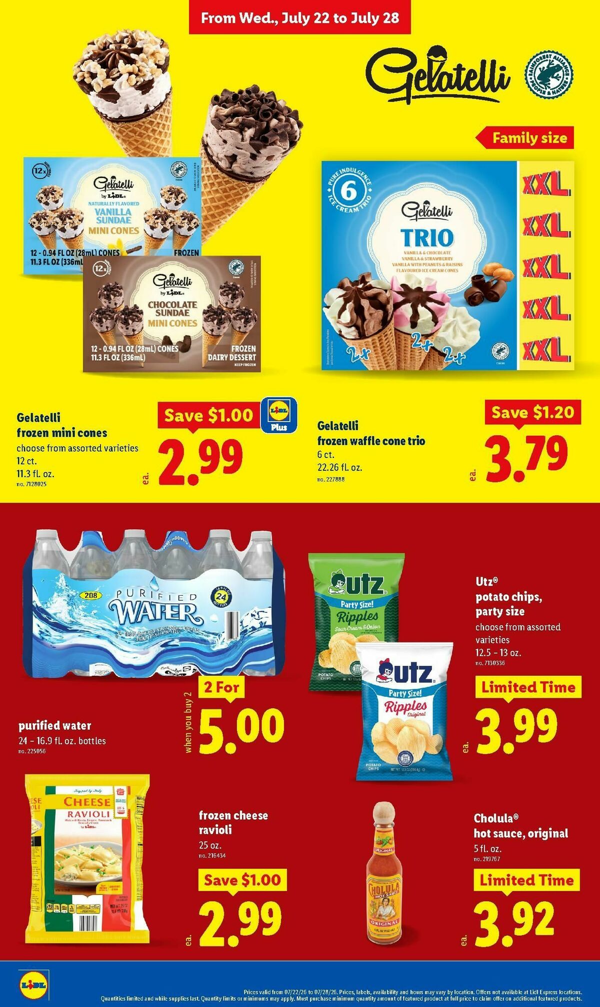 LIDL Weekly Ad from July 22