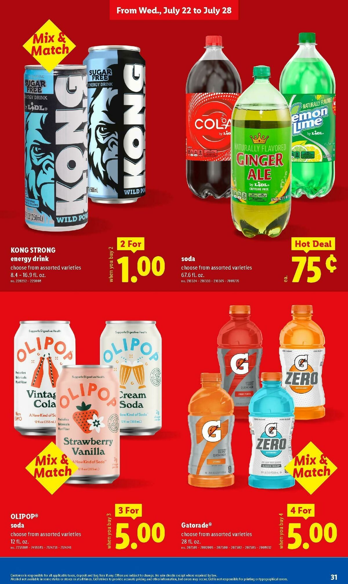 LIDL Weekly Ad from July 22