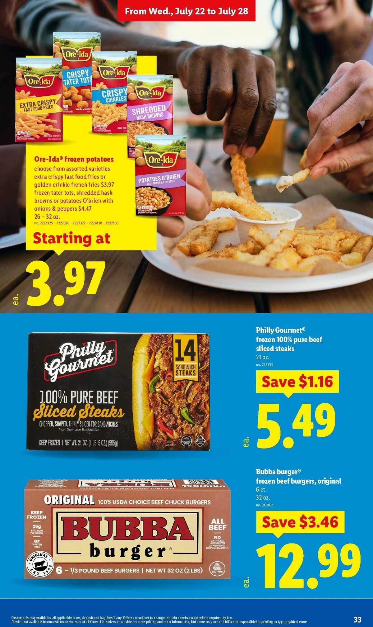 LIDL Weekly Ad from July 22