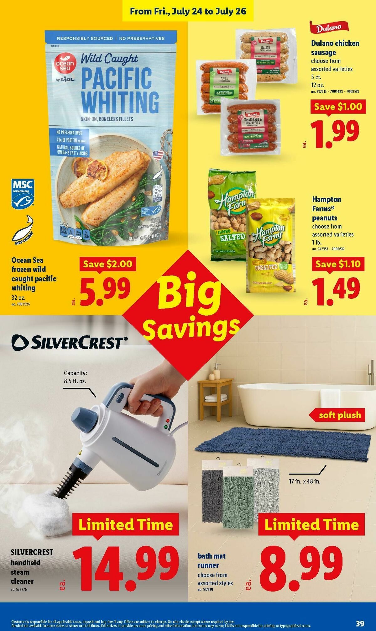LIDL Weekly Ad from July 22