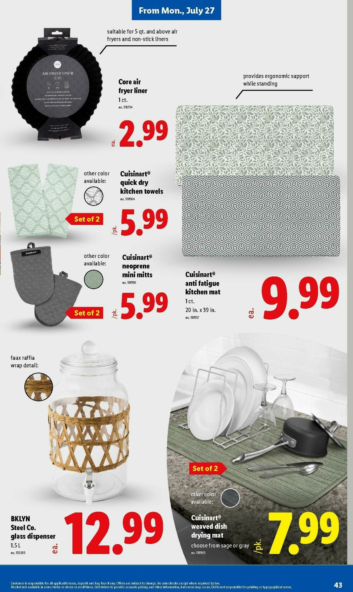 LIDL Weekly Ad from July 22