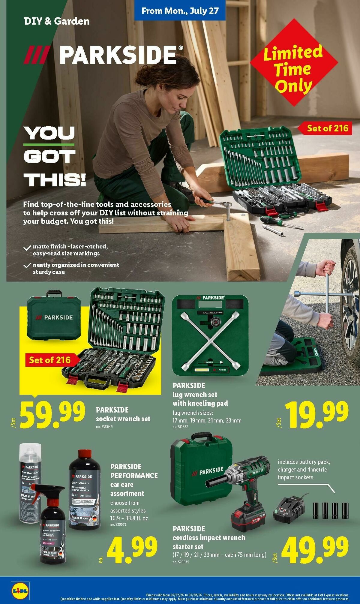 LIDL Weekly Ad from July 22