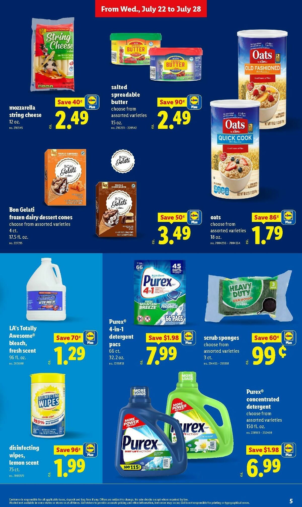 LIDL Weekly Ad from July 22