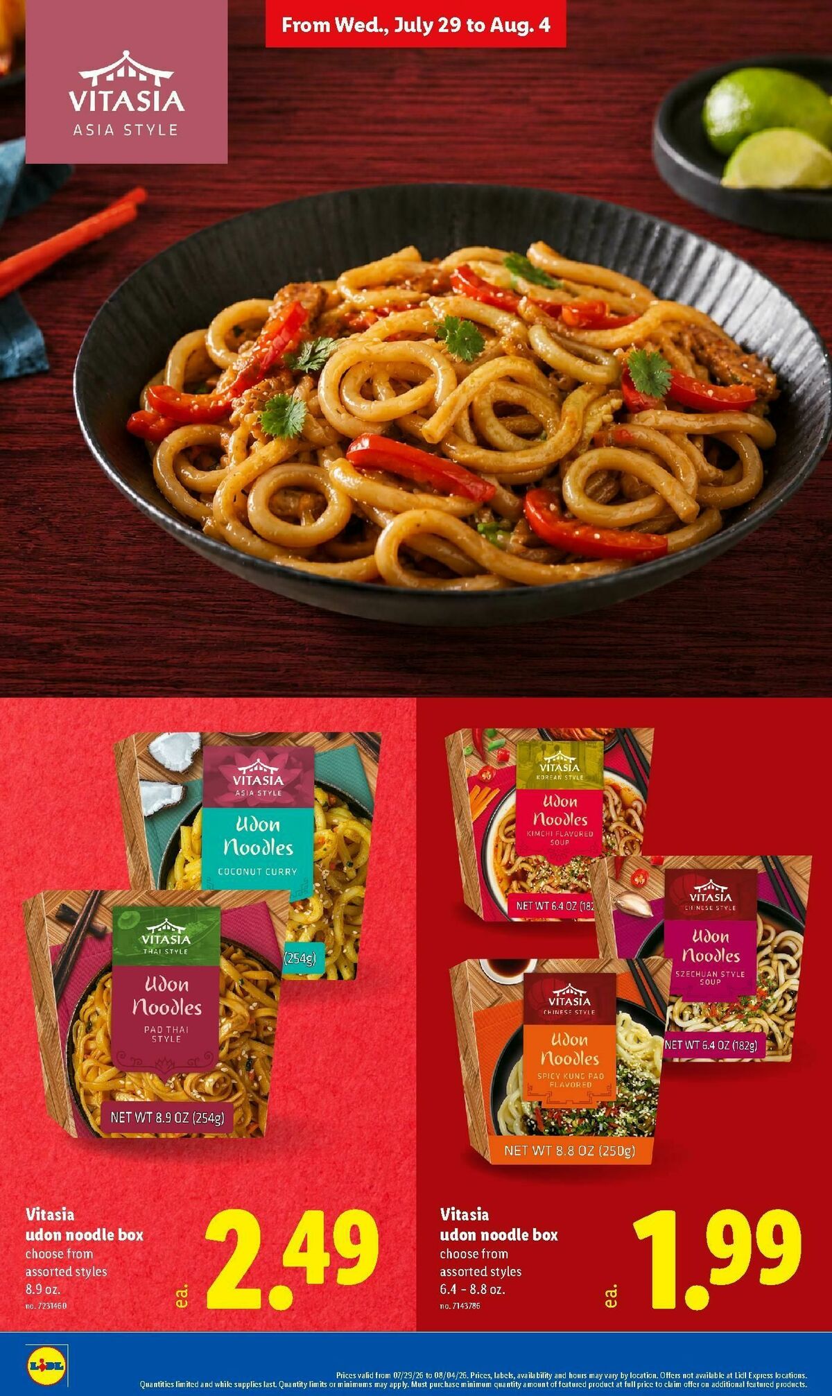 LIDL Weekly Ad from July 29