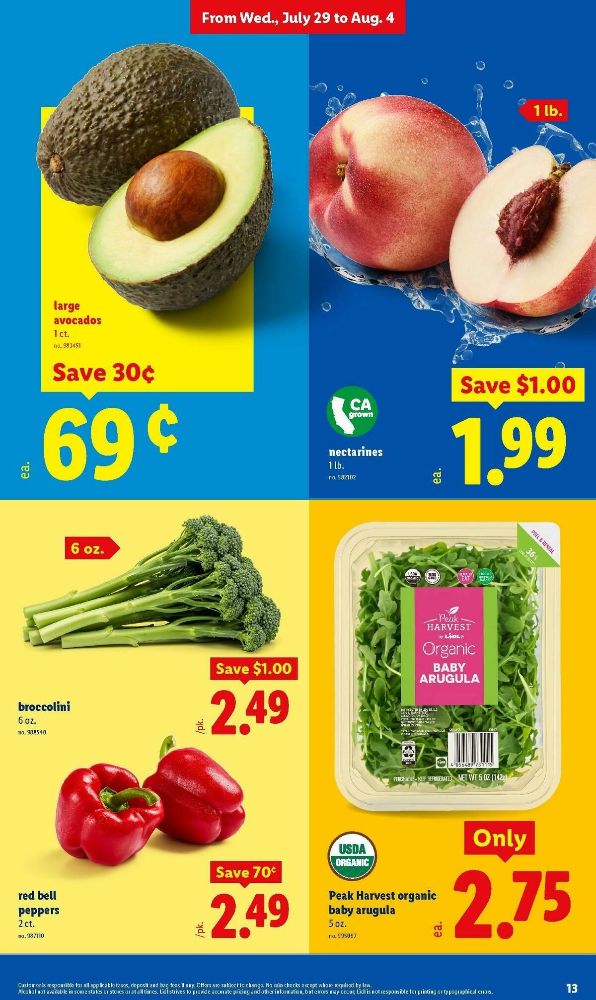 LIDL Weekly Ad from July 29