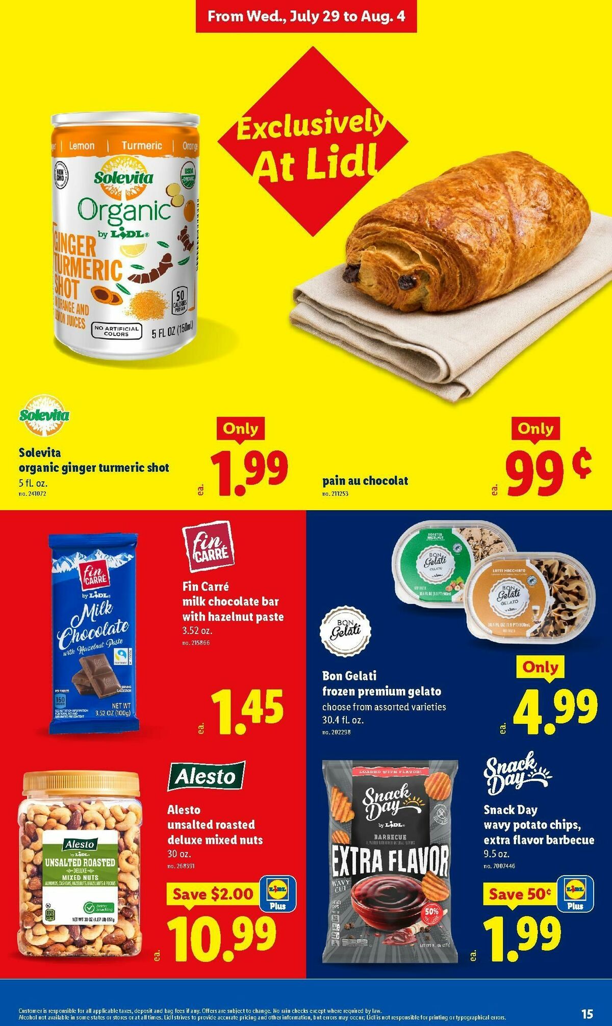 LIDL Weekly Ad from July 29