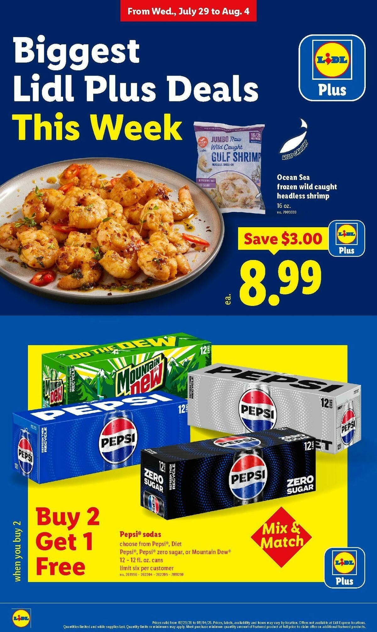 LIDL Weekly Ad from July 29