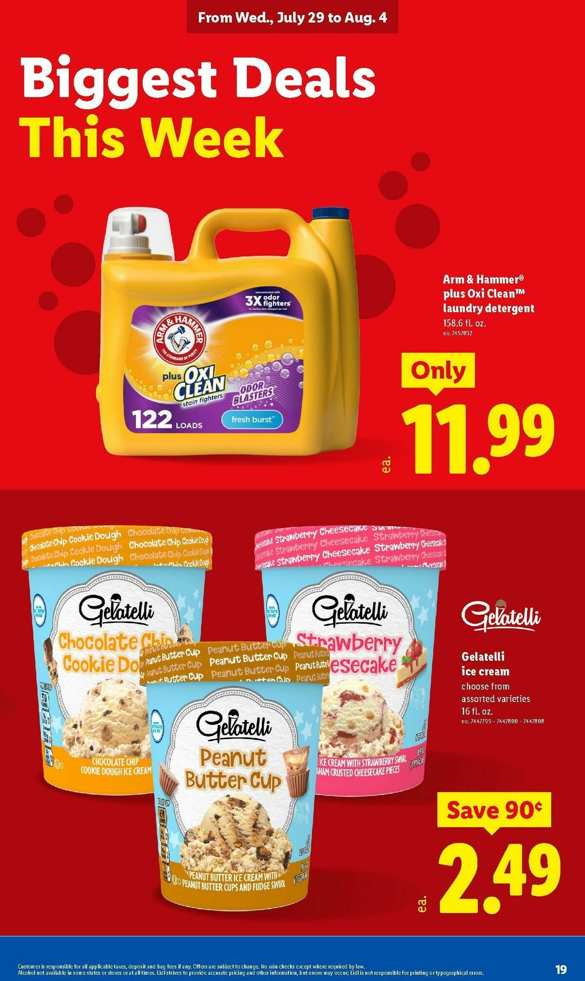 LIDL Weekly Ad from July 29