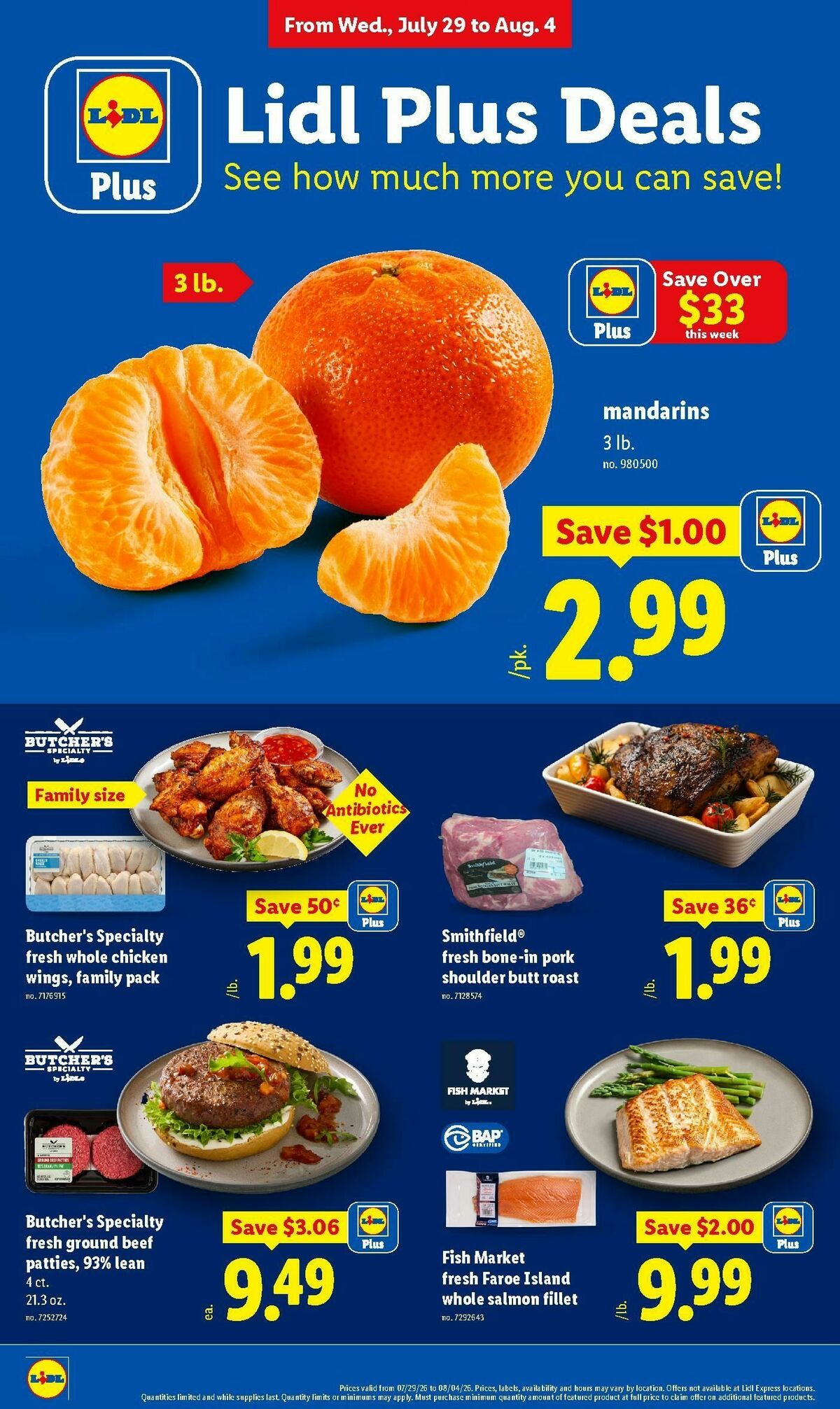 LIDL Weekly Ad from July 29