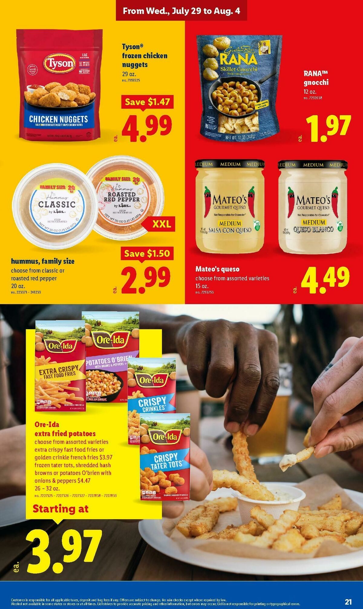 LIDL Weekly Ad from July 29
