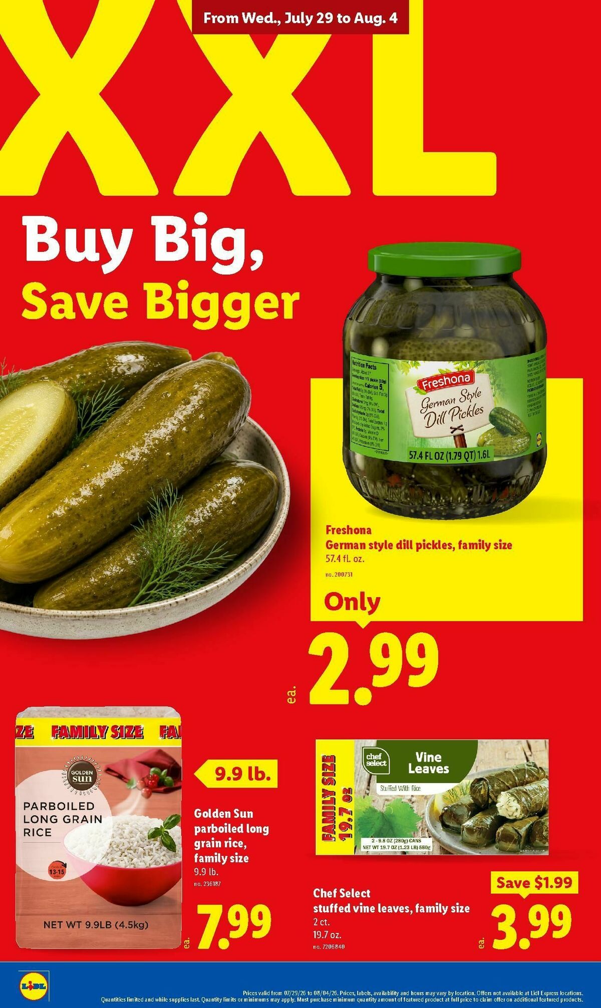LIDL Weekly Ad from July 29
