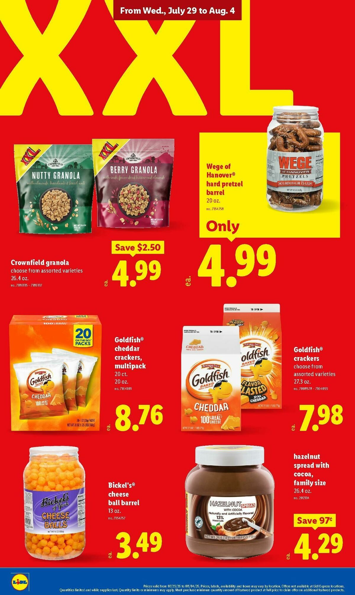 LIDL Weekly Ad from July 29