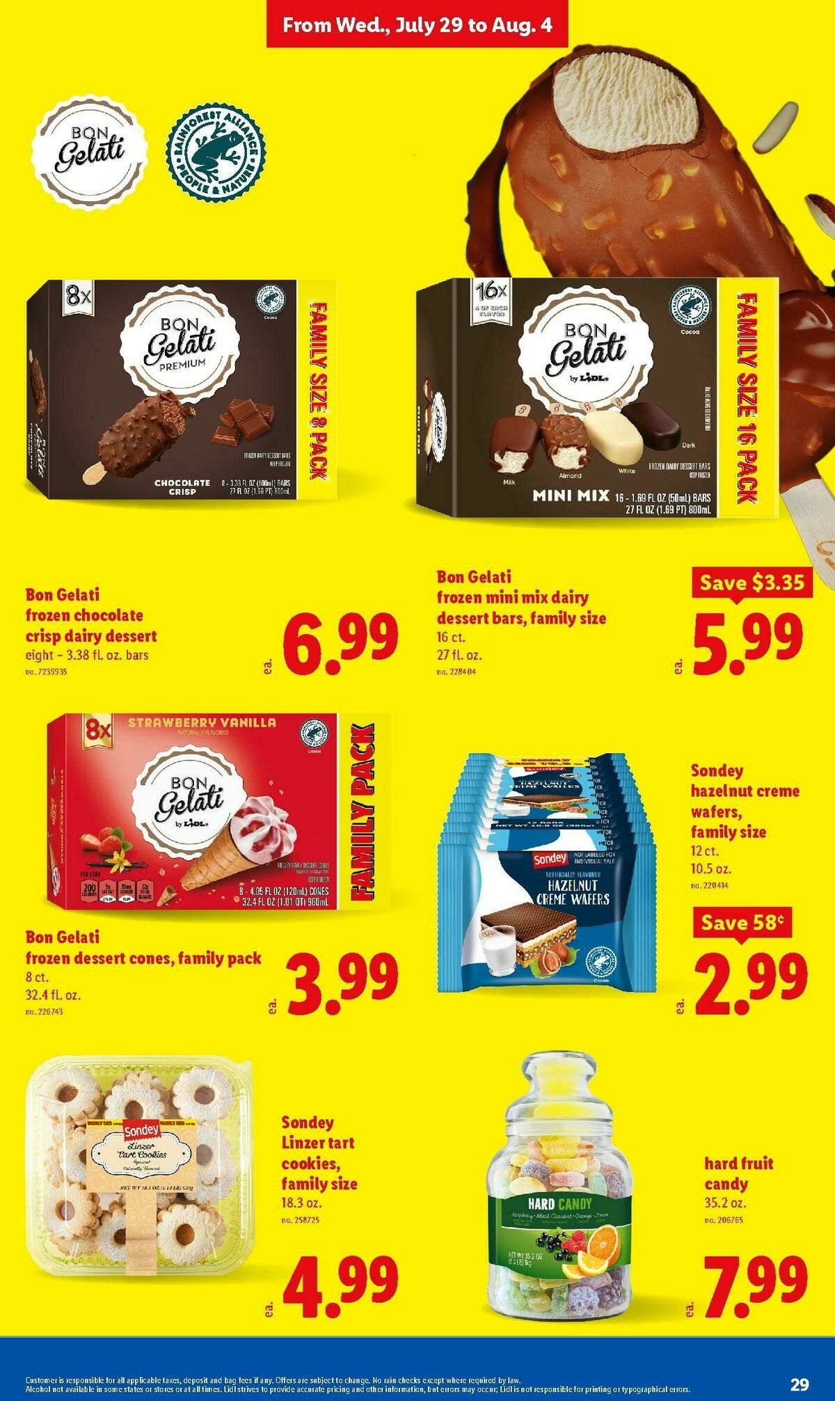 LIDL Weekly Ad from July 29