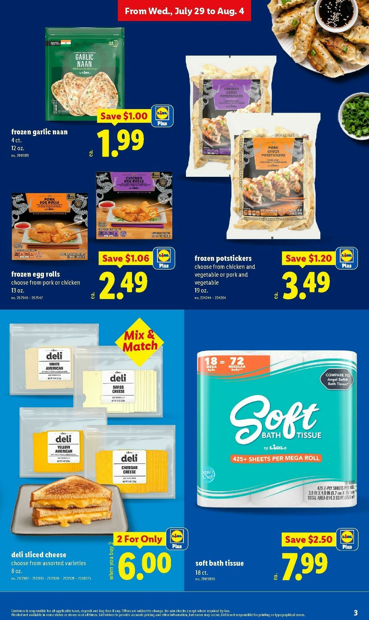 LIDL Weekly Ad from July 29
