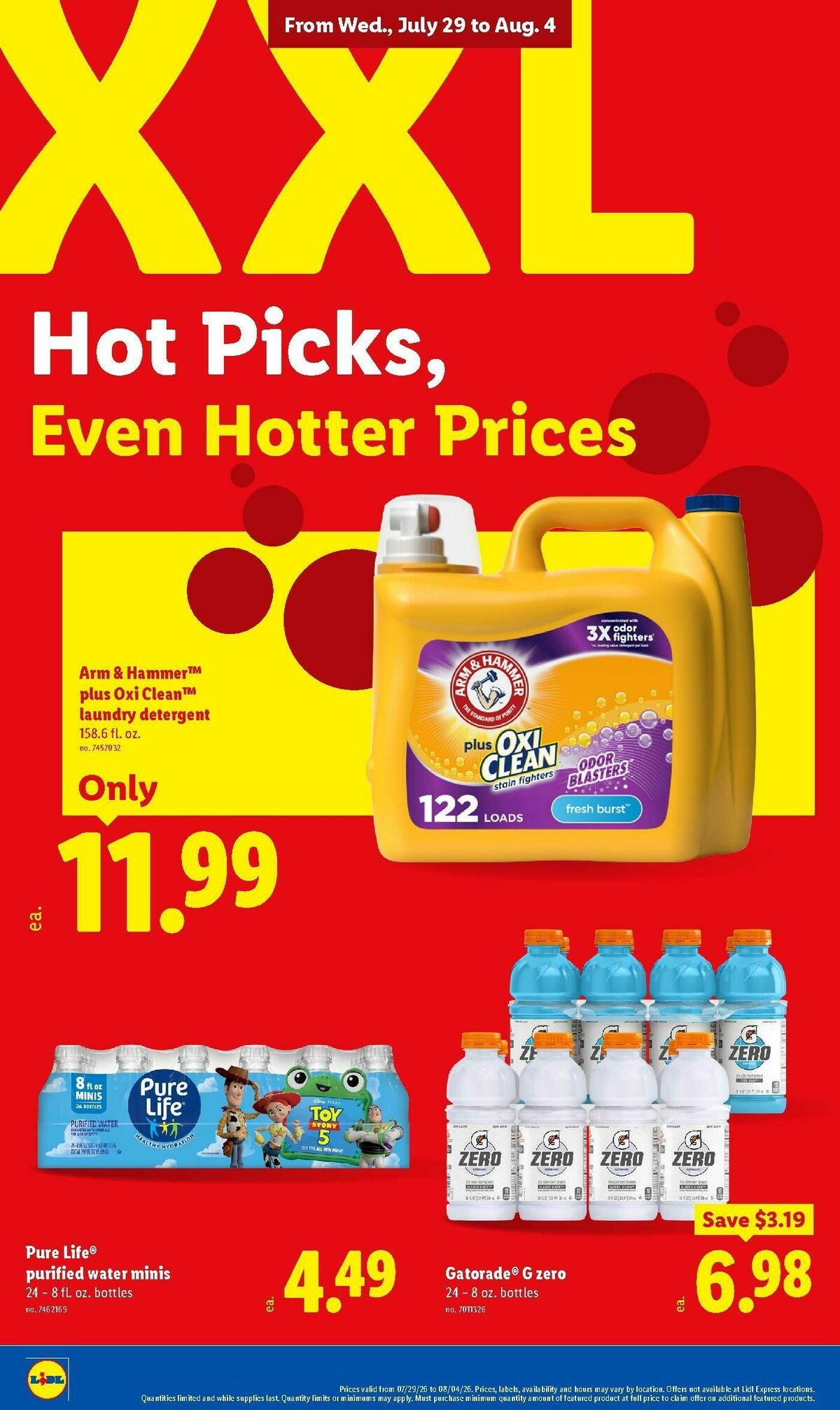 LIDL Weekly Ad from July 29