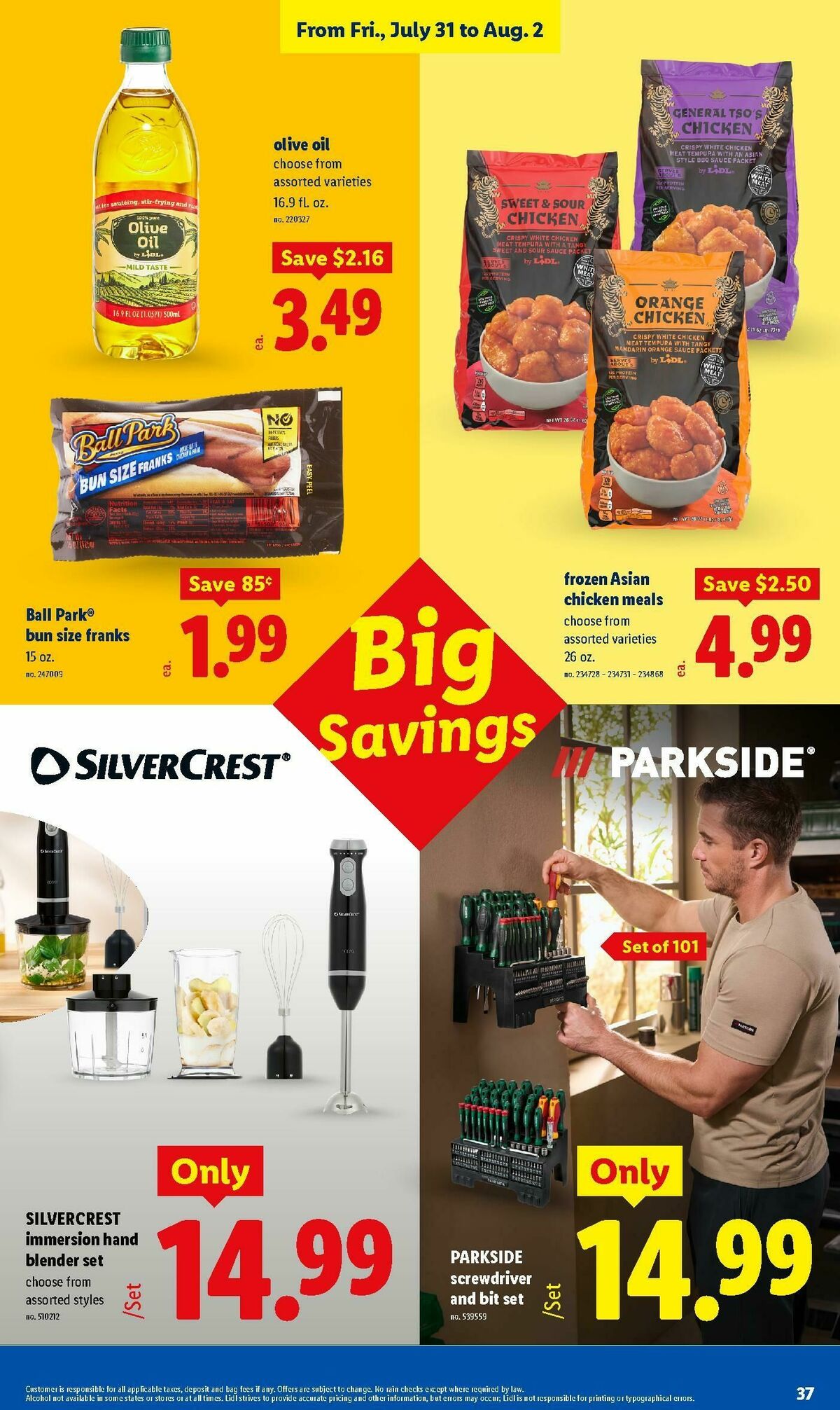 LIDL Weekly Ad from July 29