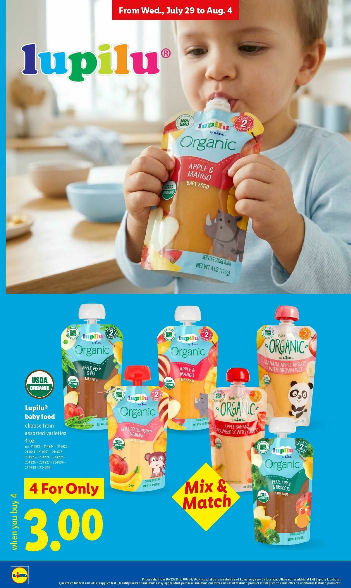 LIDL Weekly Ad from July 29