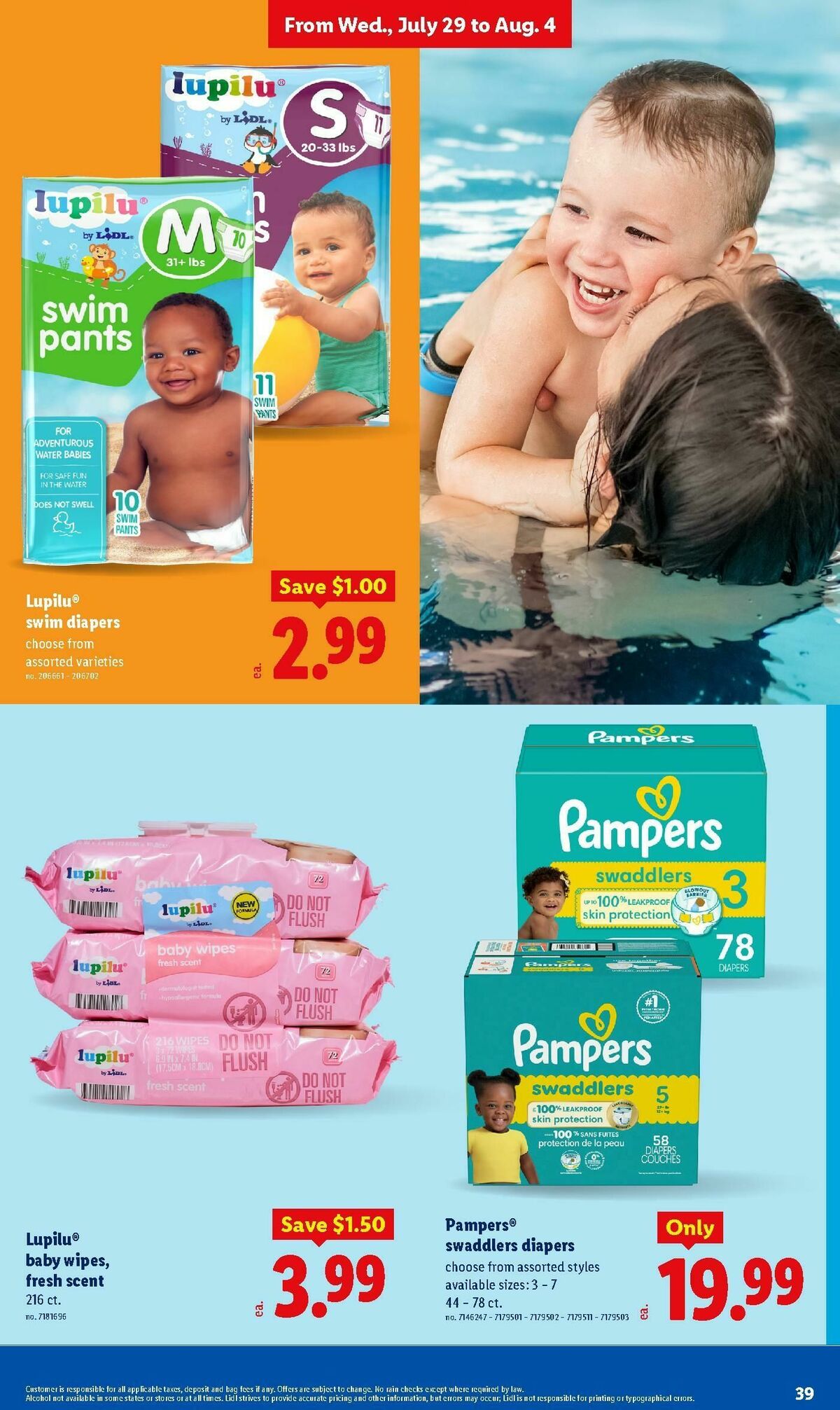 LIDL Weekly Ad from July 29