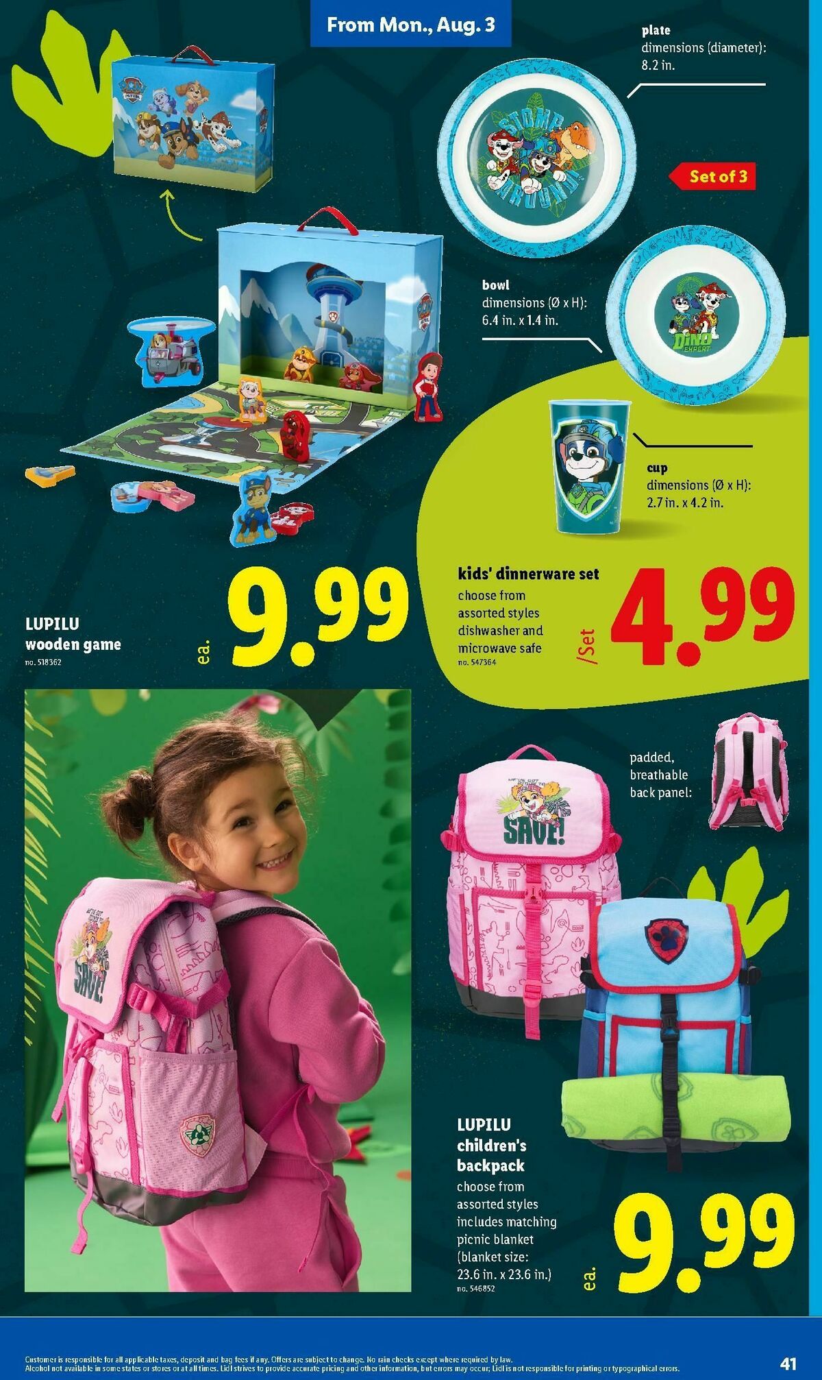 LIDL Weekly Ad from July 29