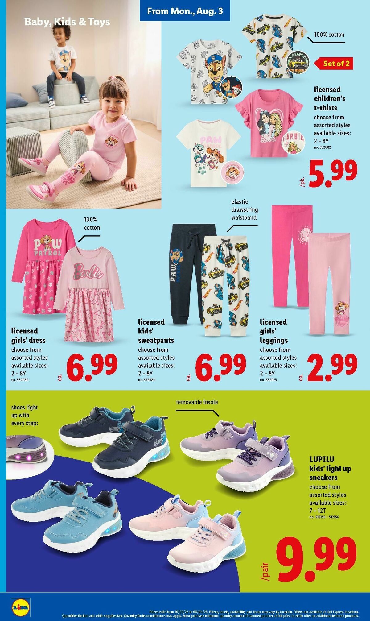 LIDL Weekly Ad from July 29