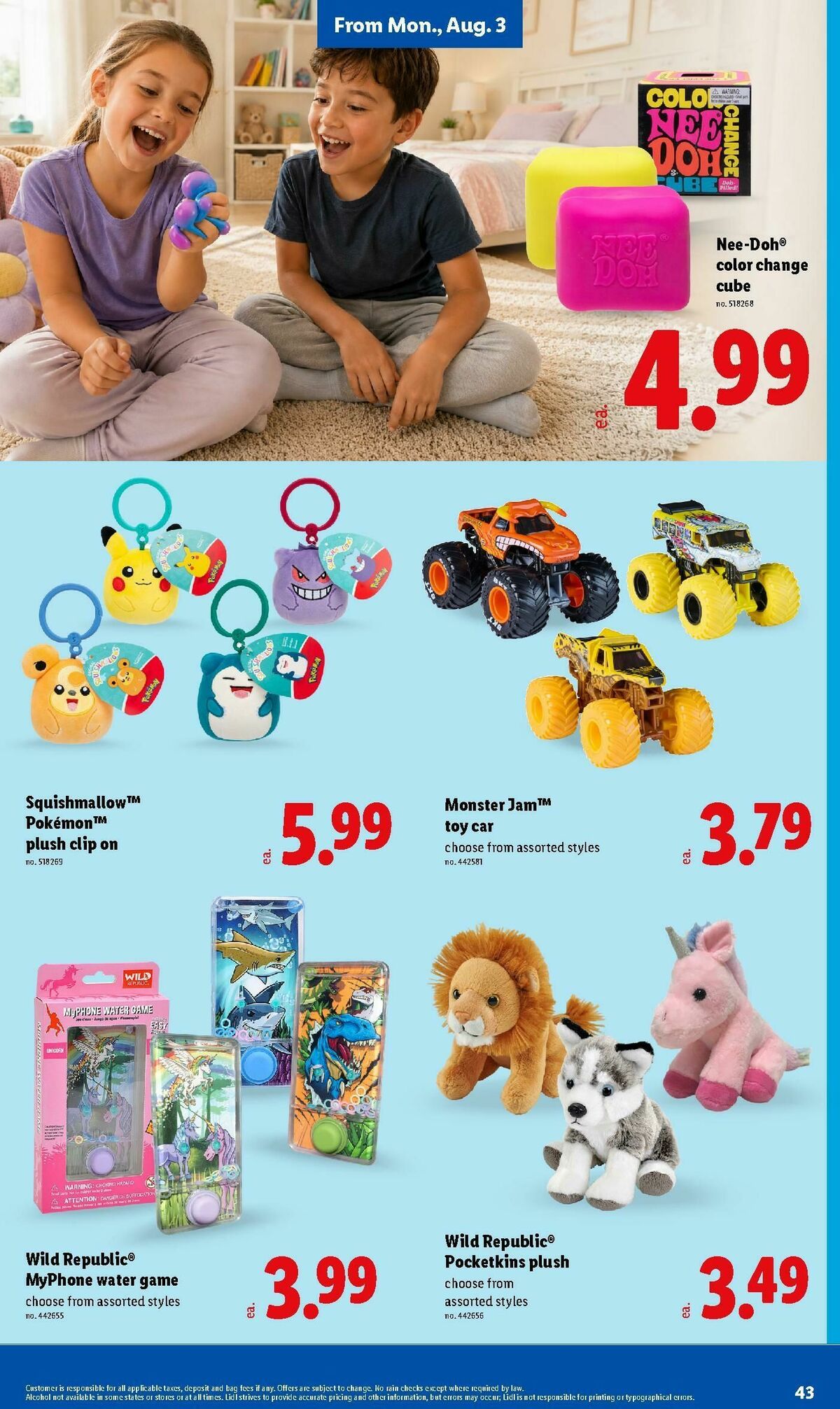 LIDL Weekly Ad from July 29