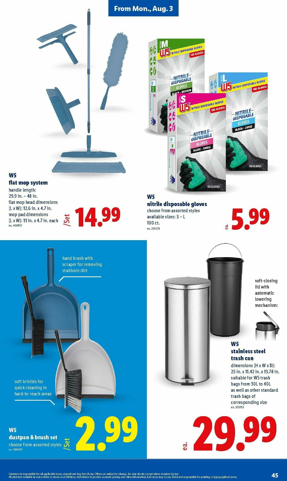 LIDL Weekly Ad from July 29