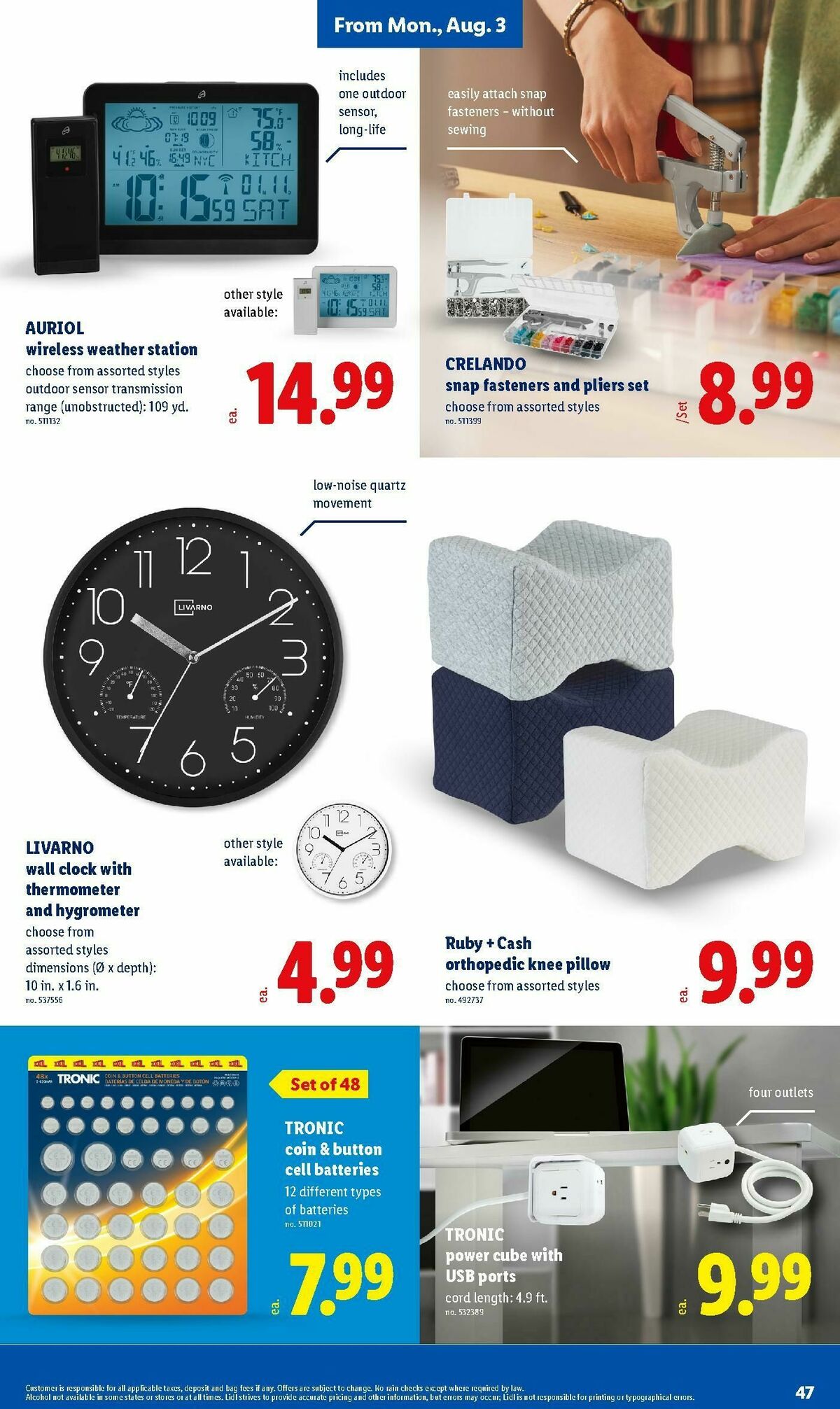 LIDL Weekly Ad from July 29