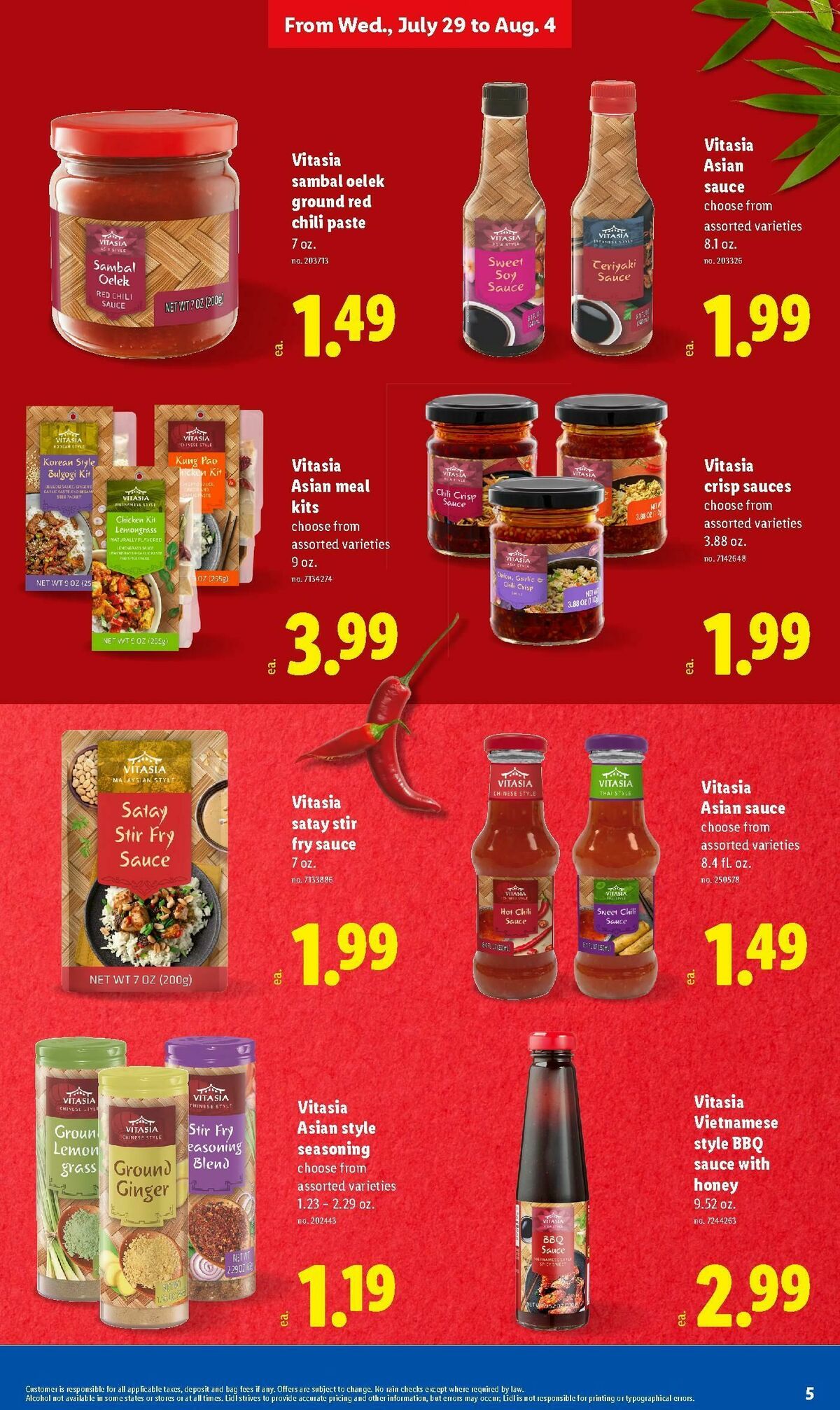 LIDL Weekly Ad from July 29