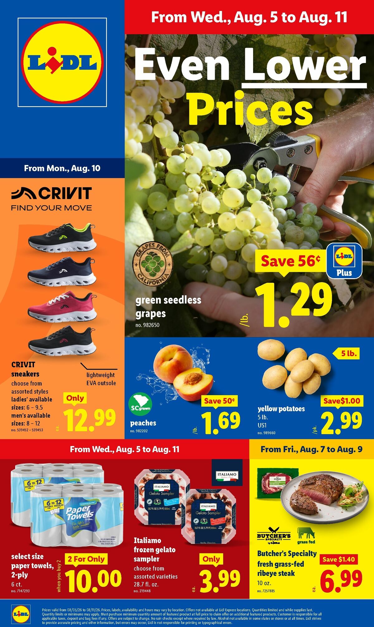 LIDL Weekly Ad from August 5