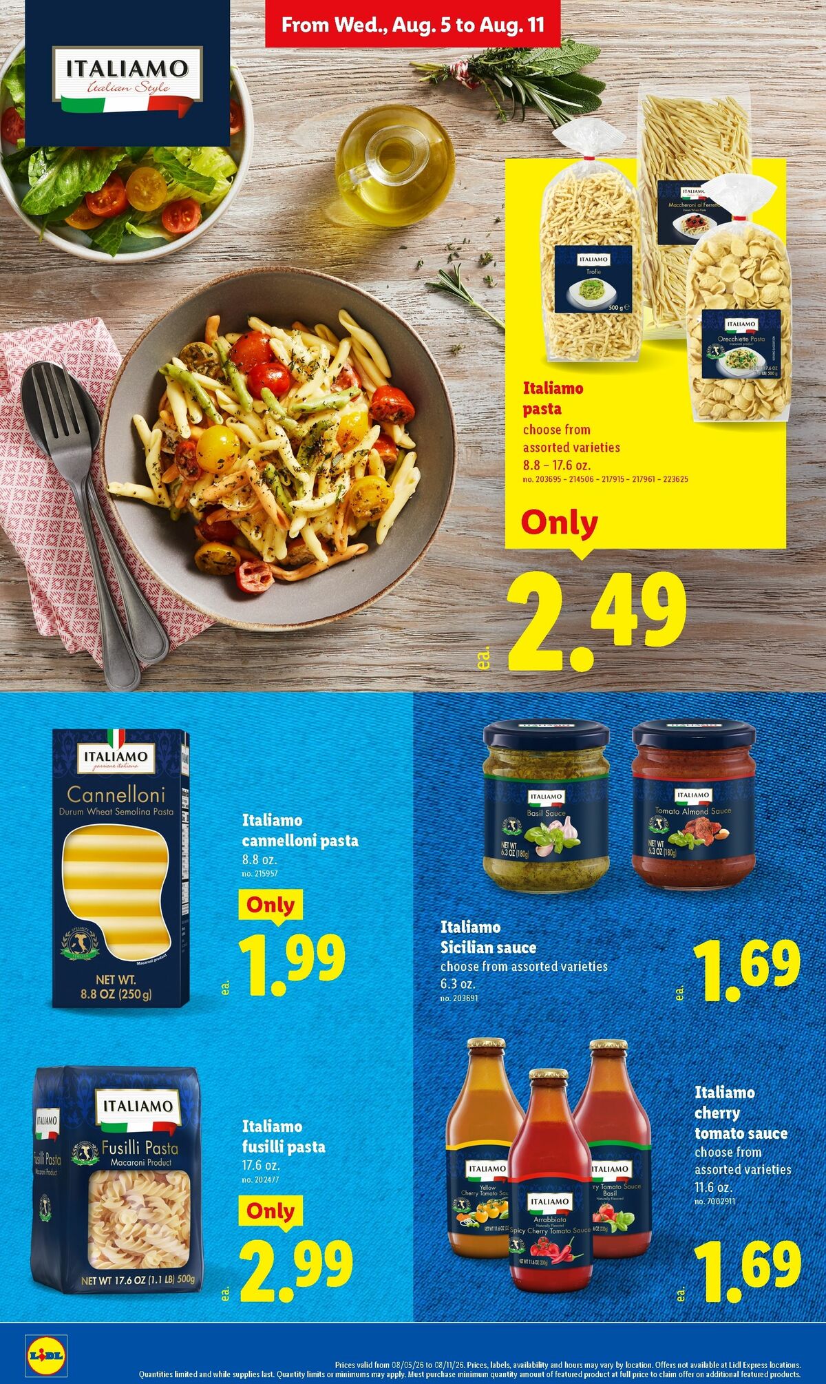 LIDL Weekly Ad from August 5
