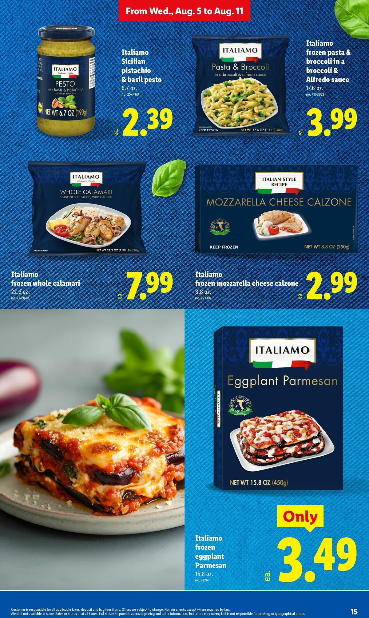 LIDL Weekly Ad from August 5