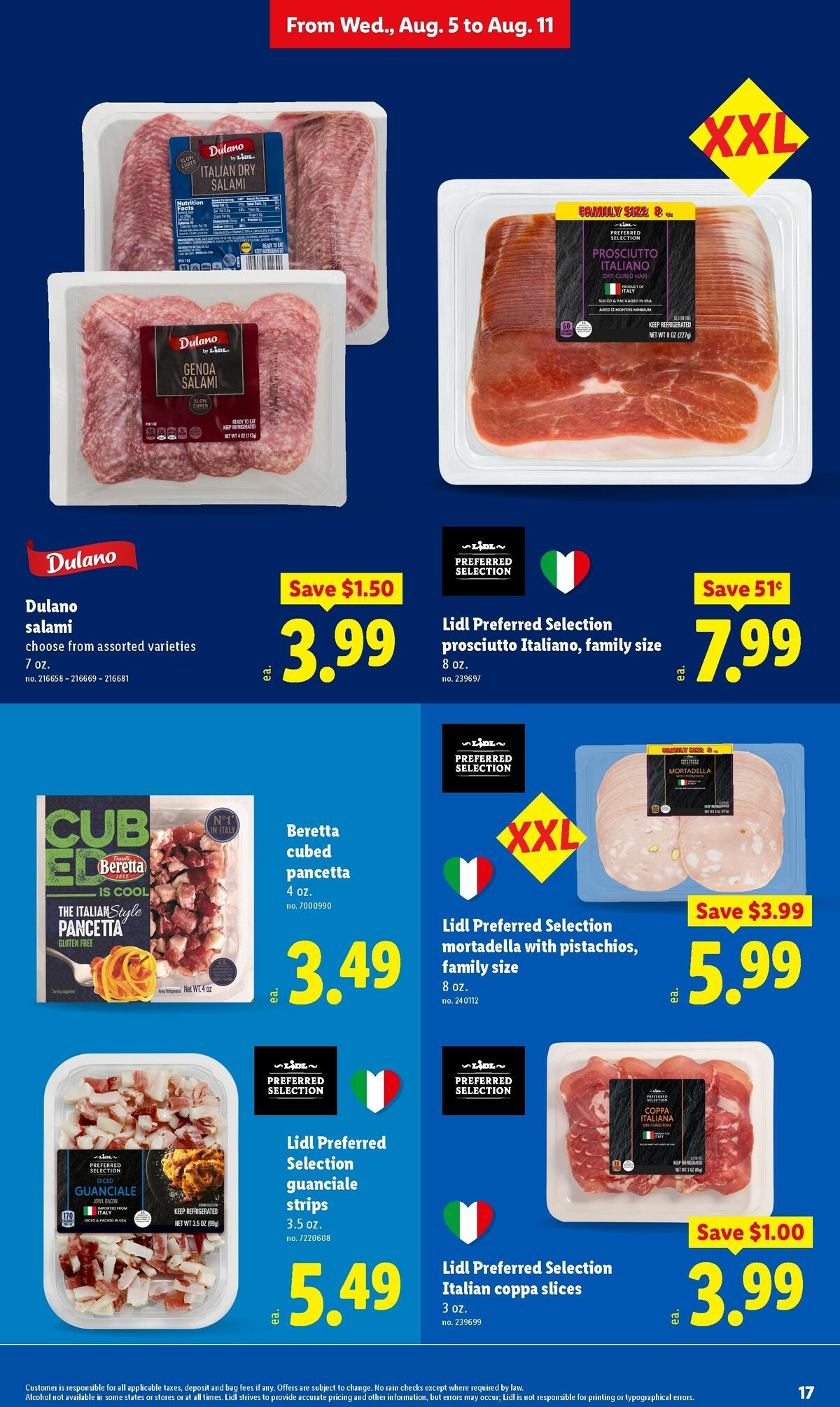 LIDL Weekly Ad from August 5