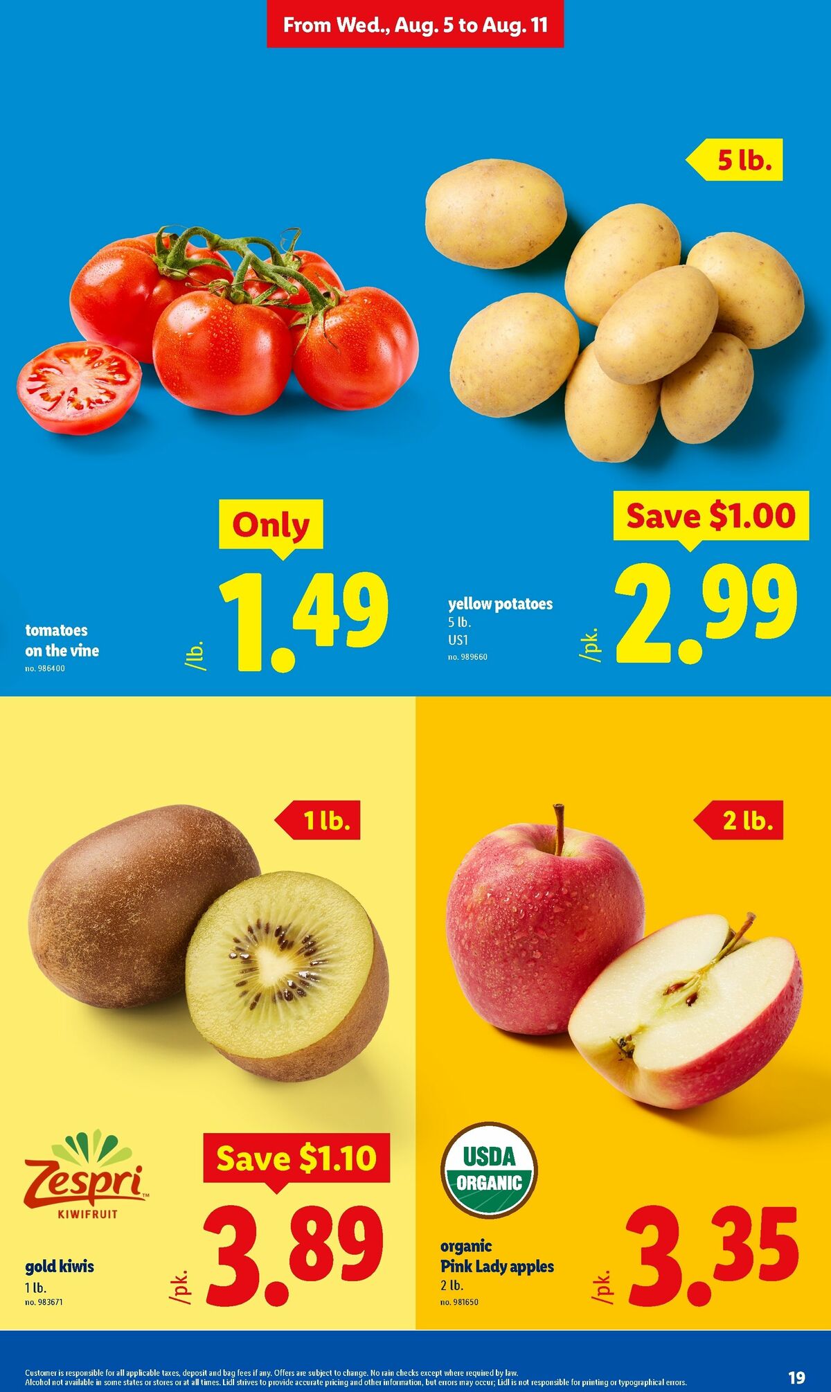 LIDL Weekly Ad from August 5