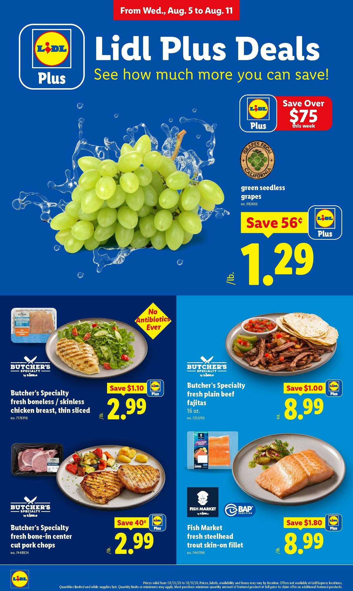 LIDL Weekly Ad from August 5