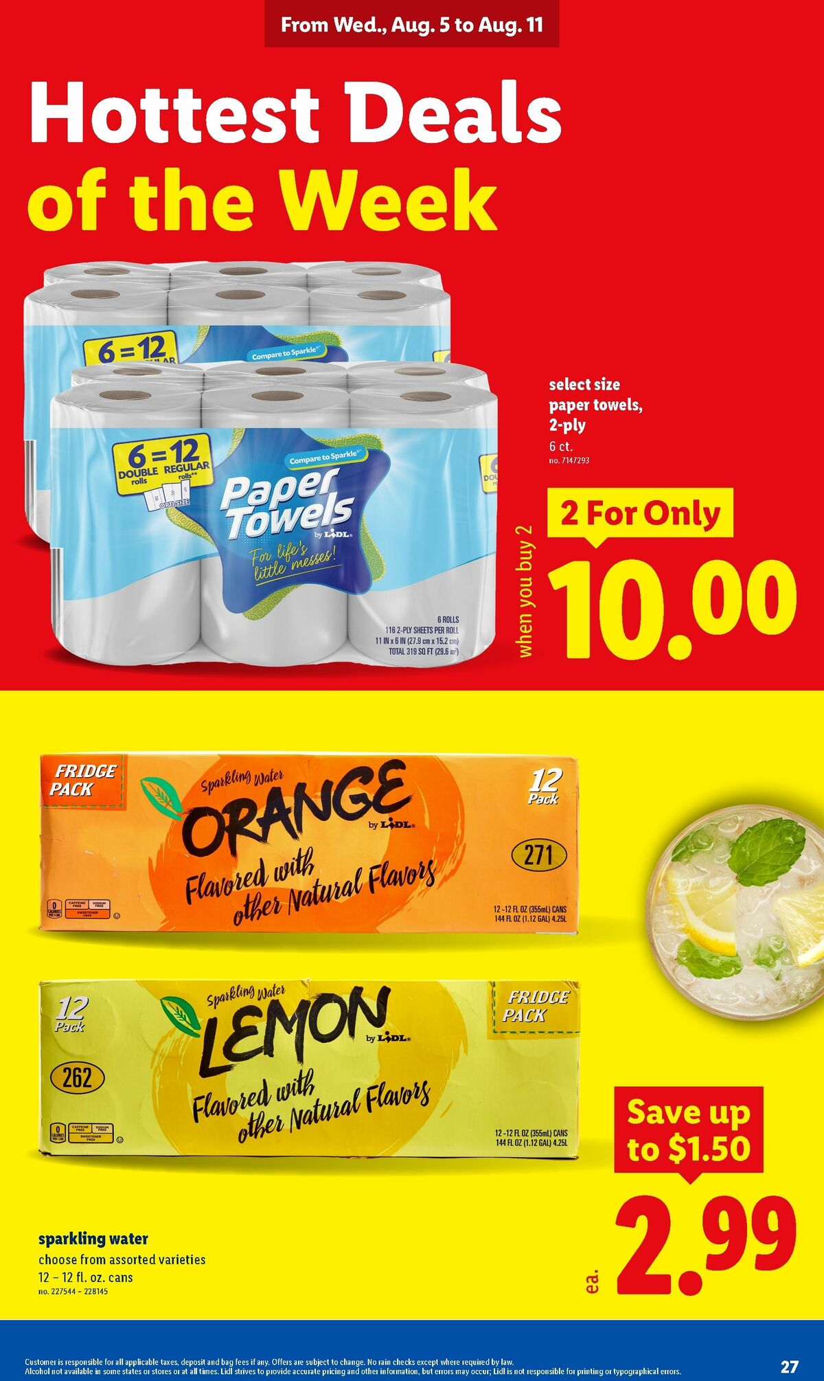 LIDL Weekly Ad from August 5