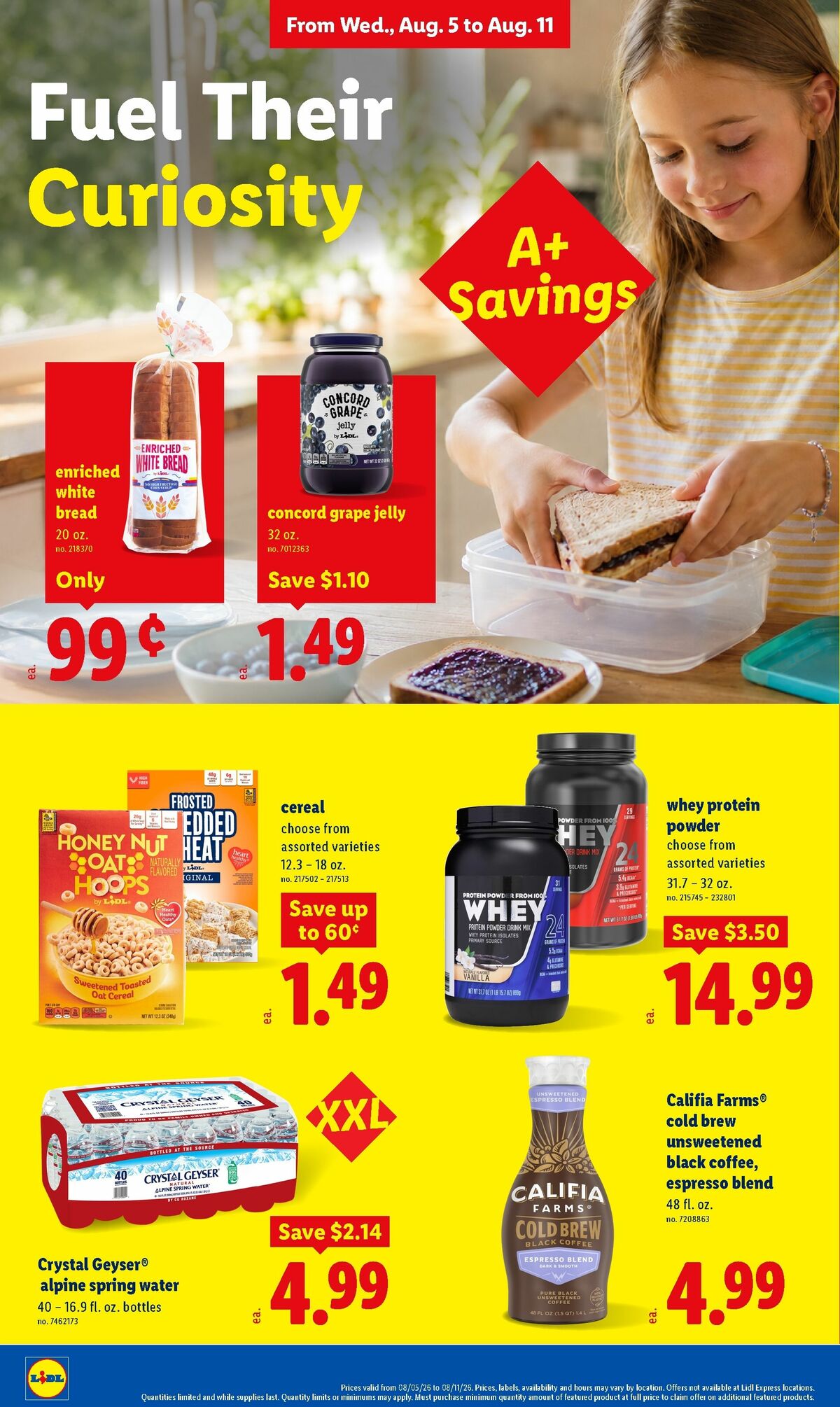 LIDL Weekly Ad from August 5