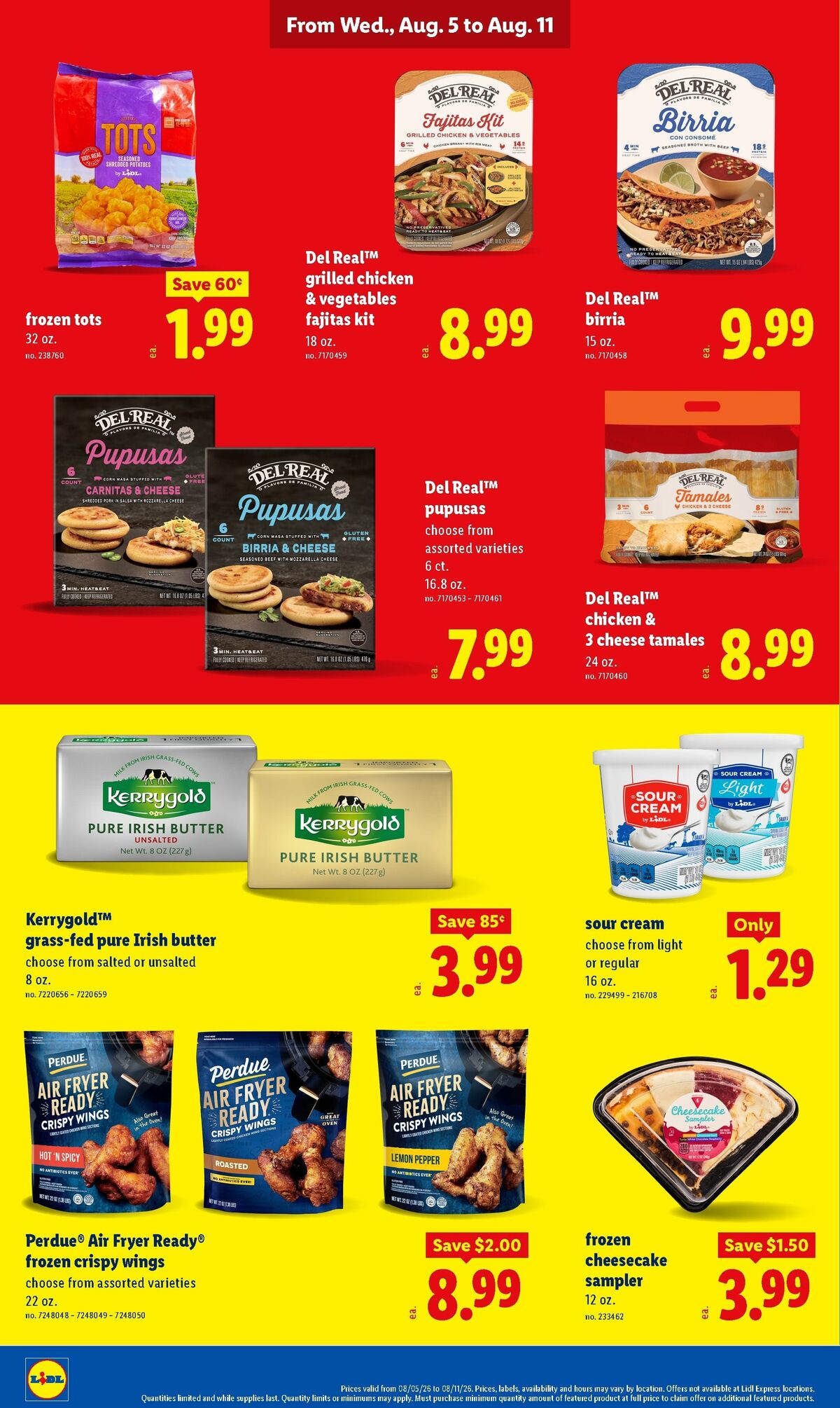LIDL Weekly Ad from August 5