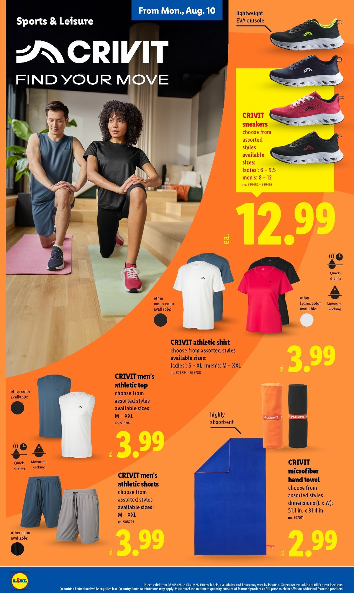 LIDL Weekly Ad from August 5