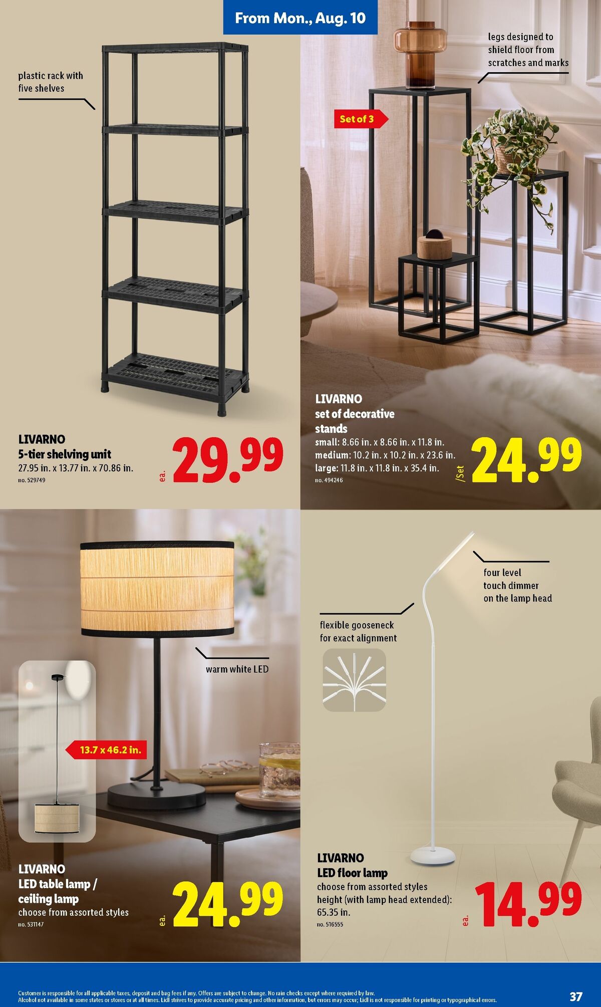 LIDL Weekly Ad from August 5