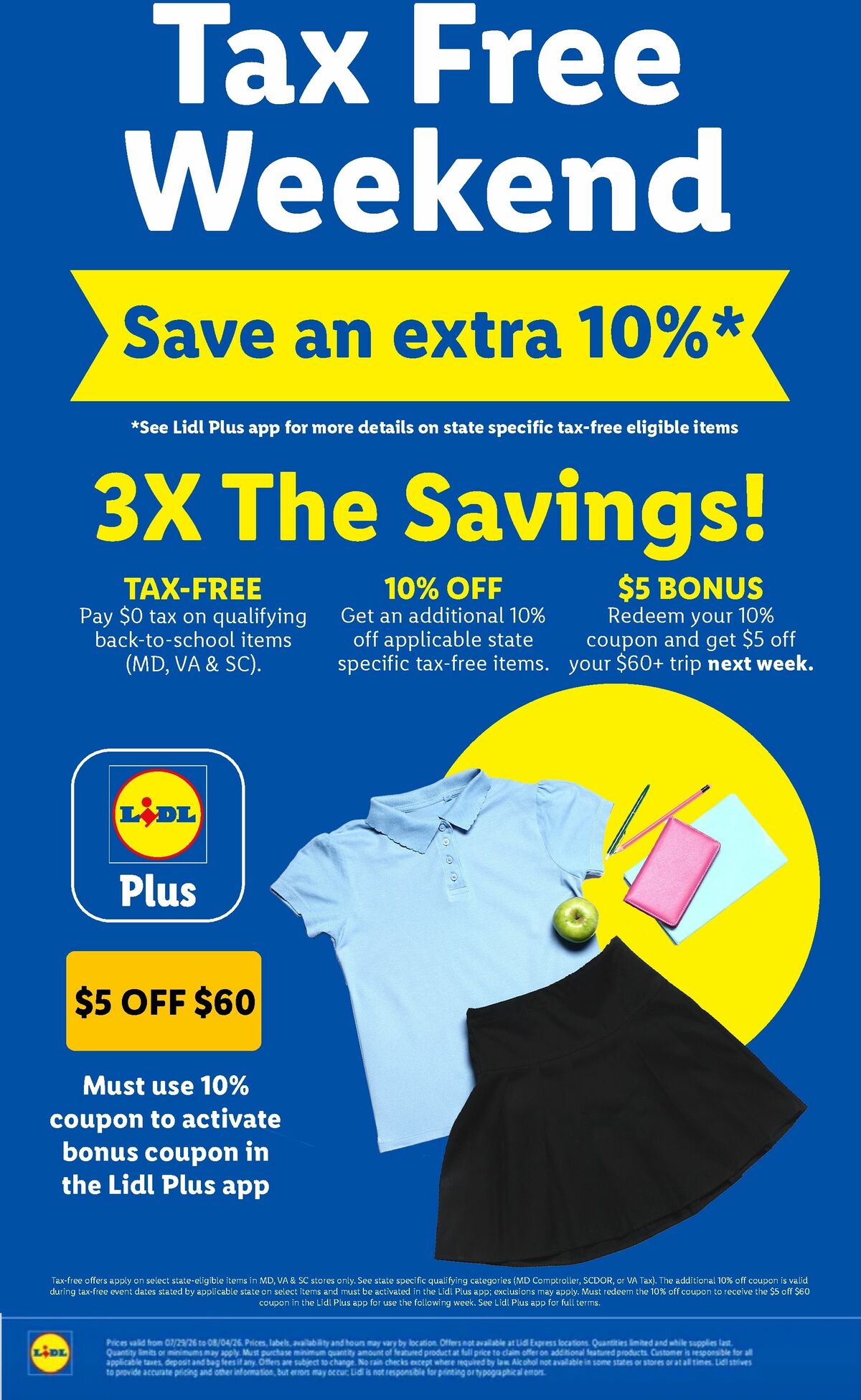 LIDL Weekly Ad from August 5