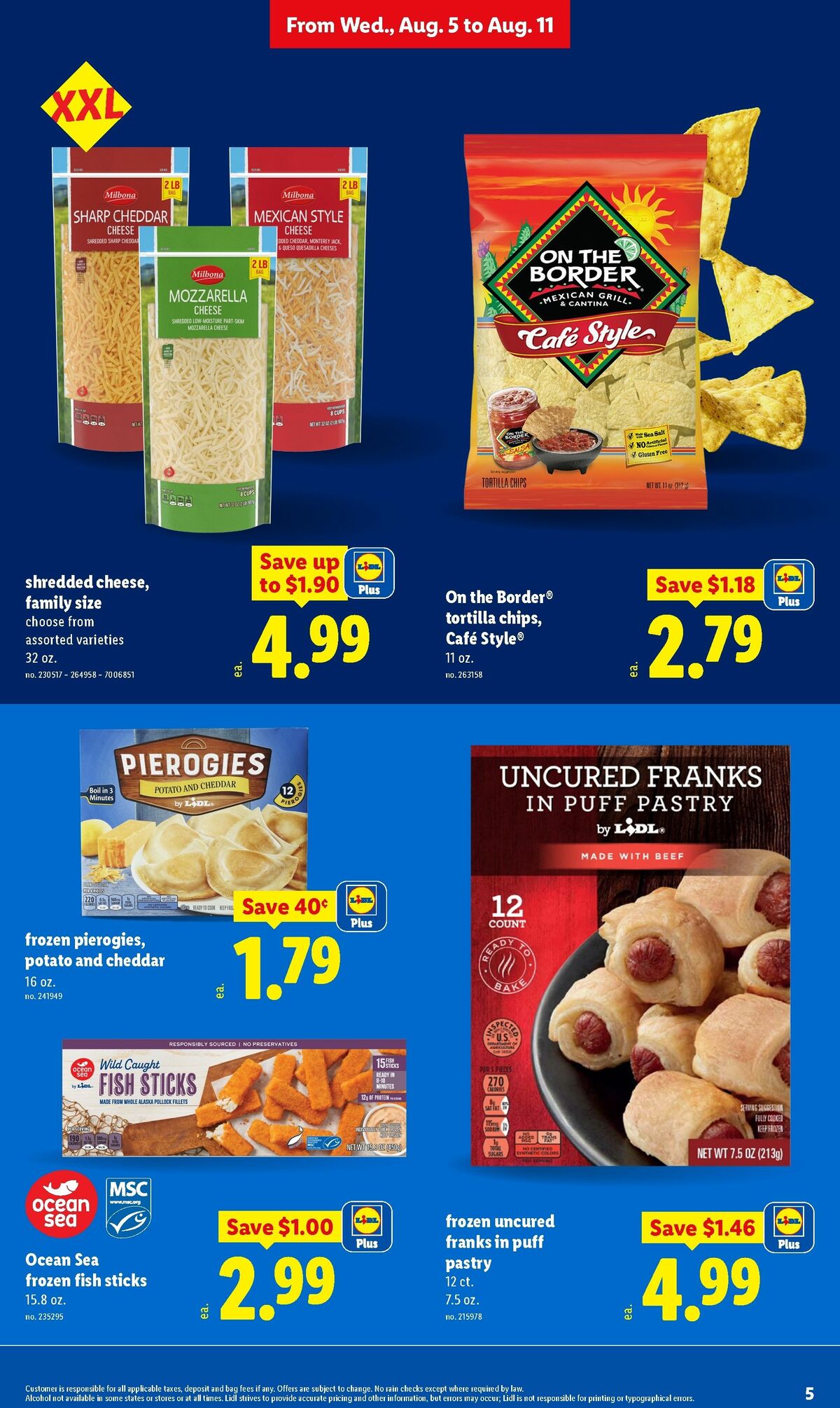 LIDL Weekly Ad from August 5