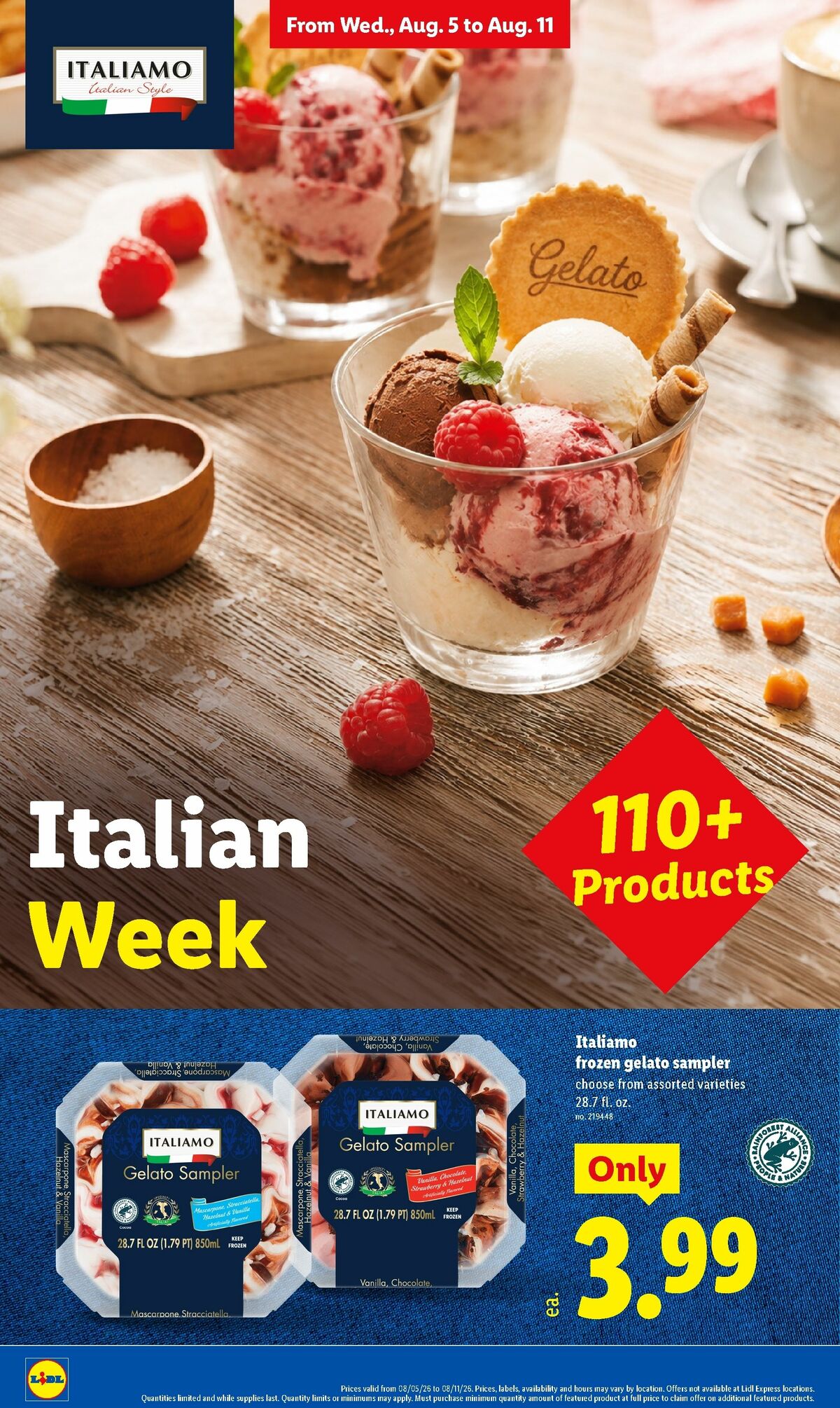 LIDL Weekly Ad from August 5