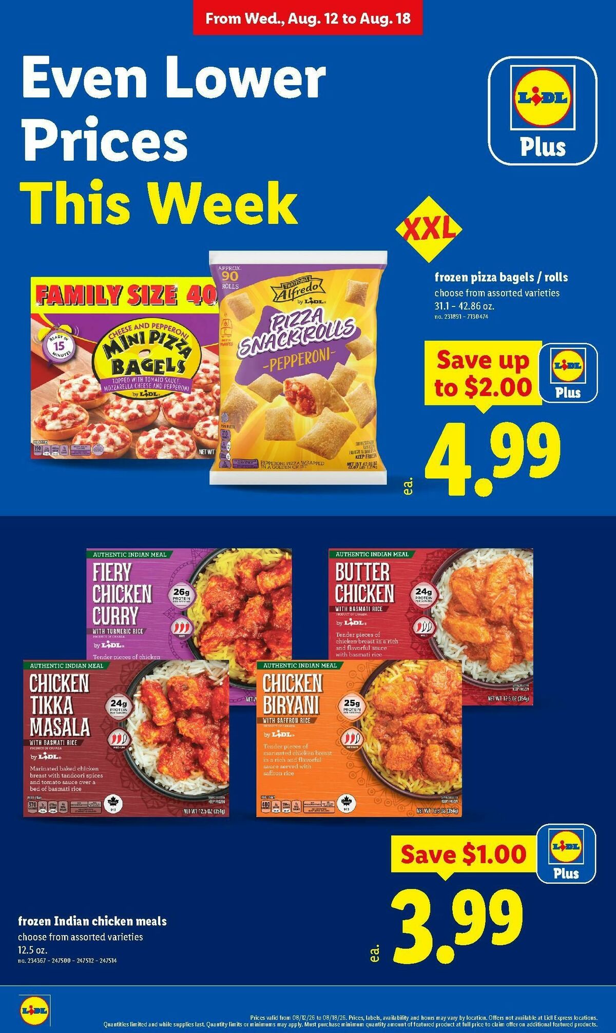 LIDL Weekly Ad from August 12